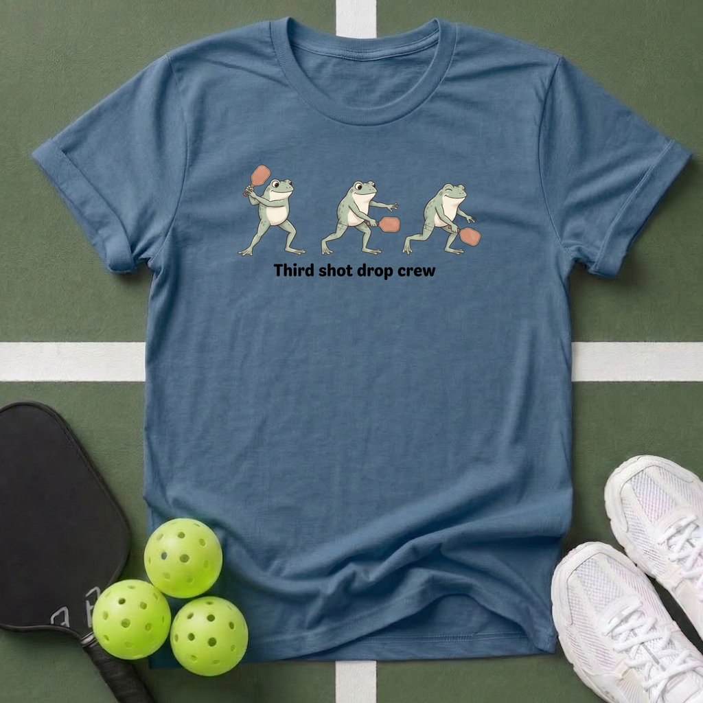 Third Shot Drop Crew Frog T-Shirt