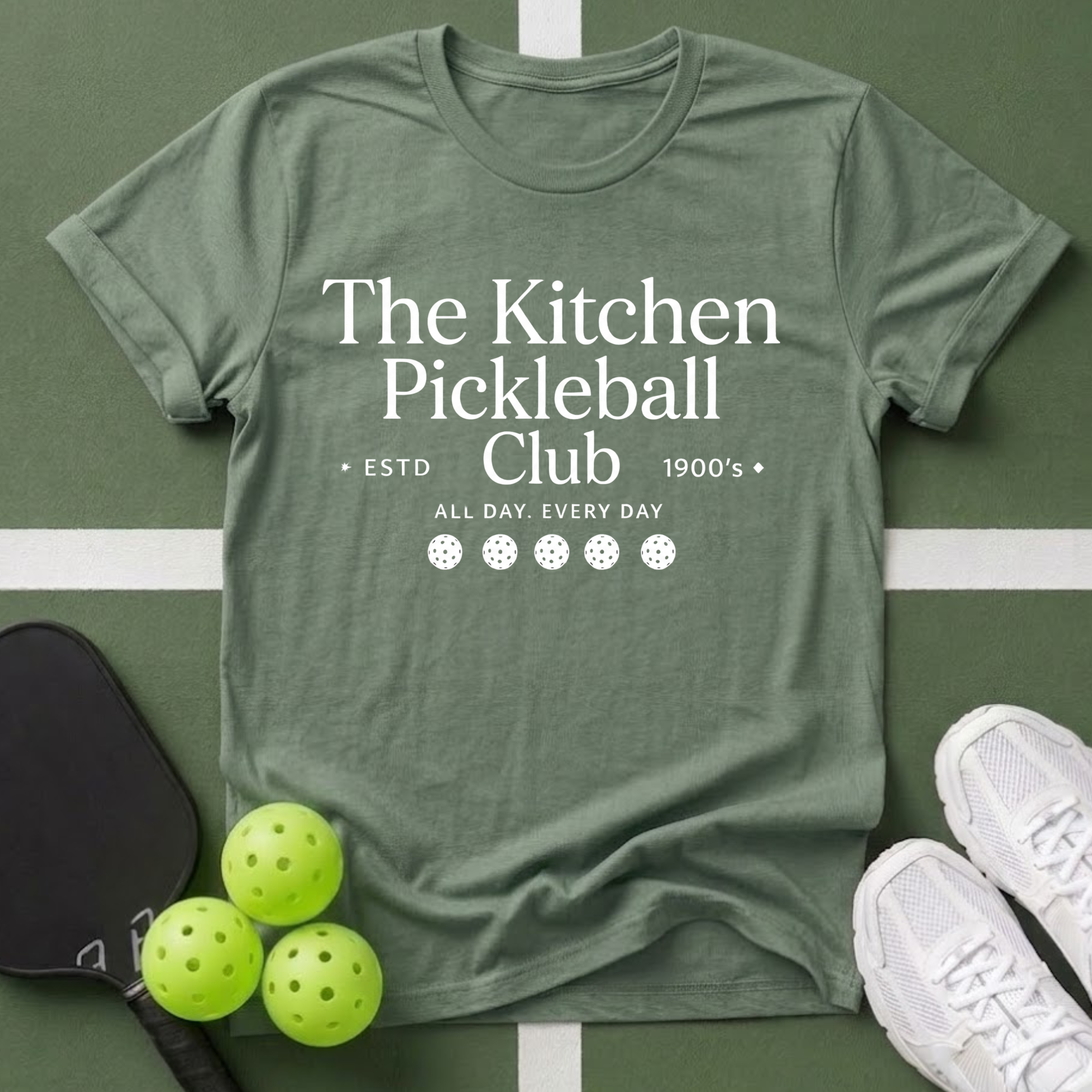 Kitchen Pickleball Club T-Shirt