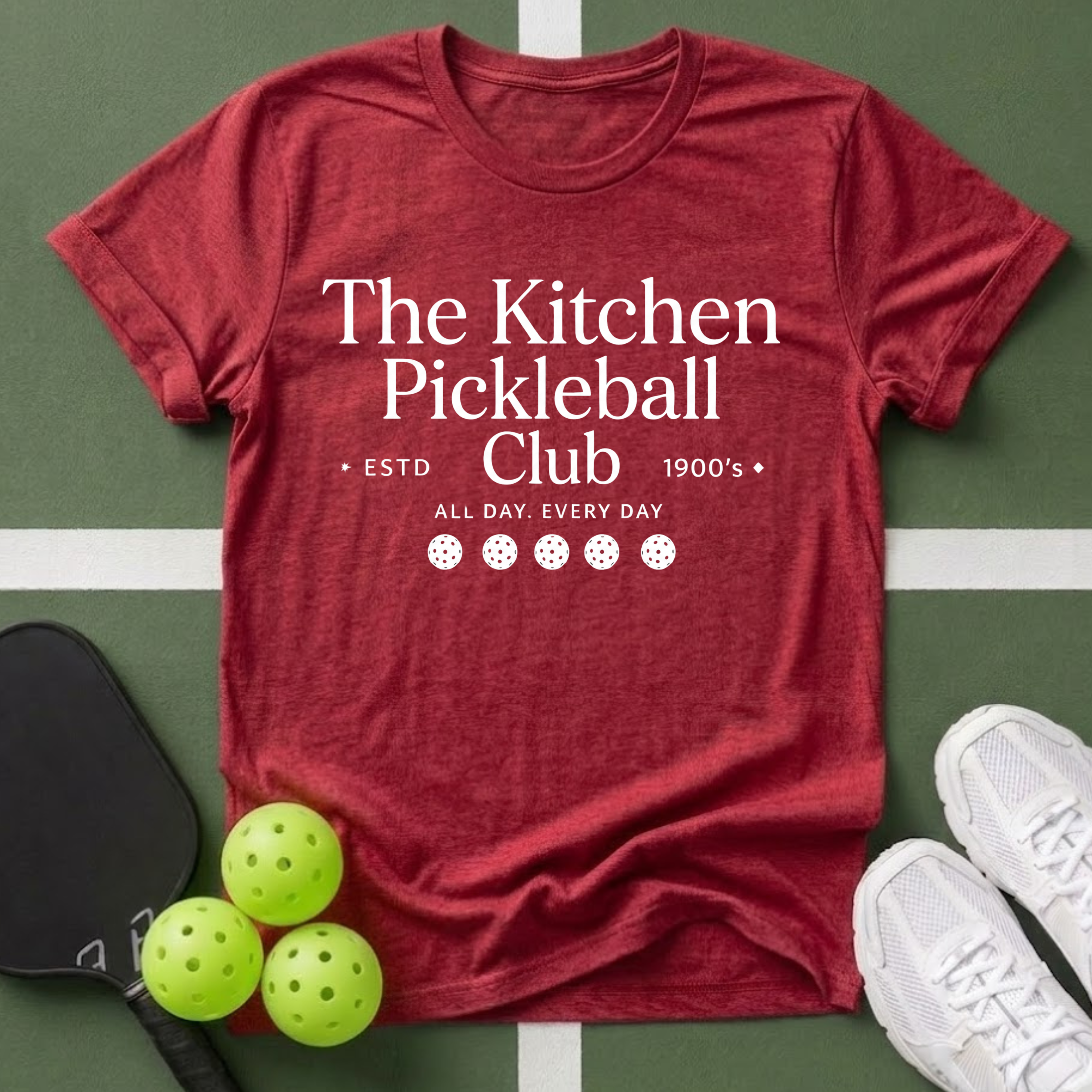 Kitchen Pickleball Club T-Shirt