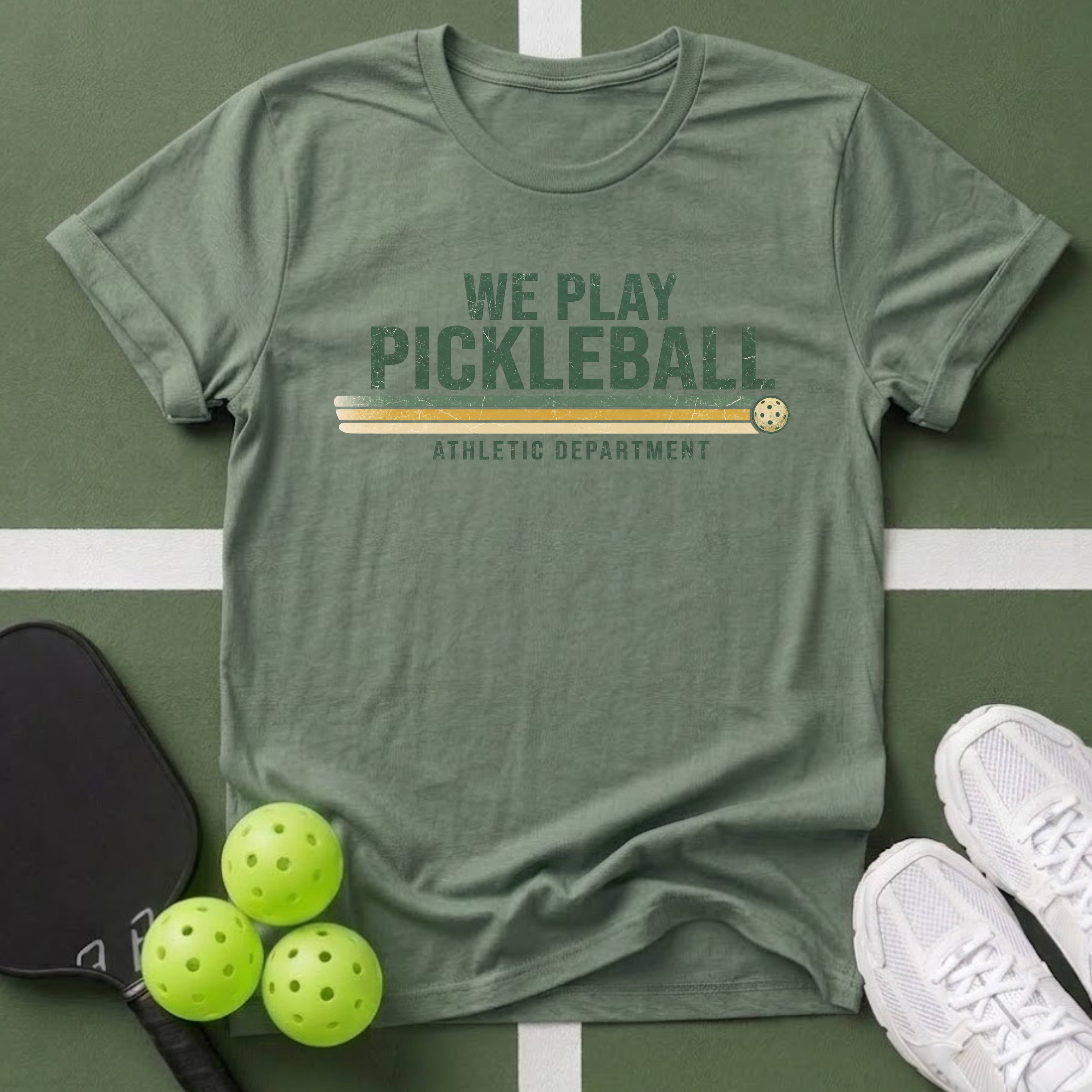 We Play Pickleball Athletics T-Shirt
