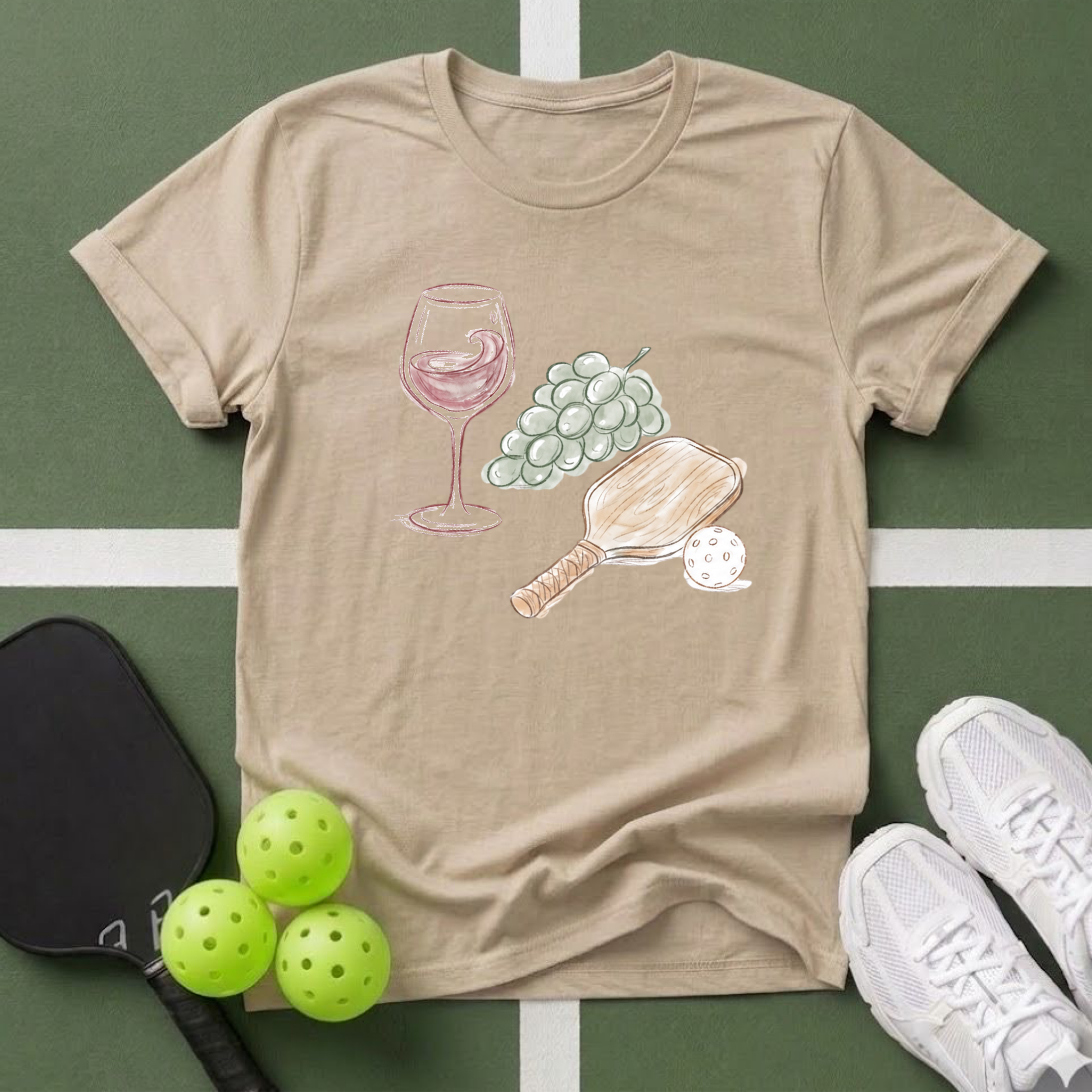 Wine & Cheese T-Shirt