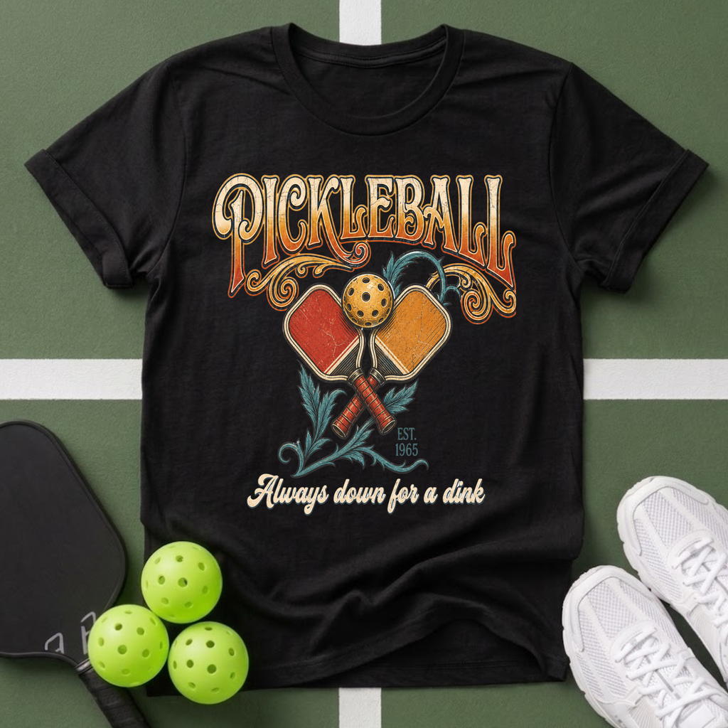 Vintage Pickleball Paddles T-Shirt