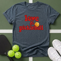 Love & Pickleball T‑Shirt