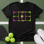 Neon Splatter Court T-Shirt