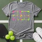 Neon Splatter Court T-Shirt