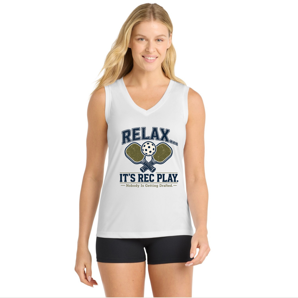 Performance Women's V-Neck Sleeveless "Relax"