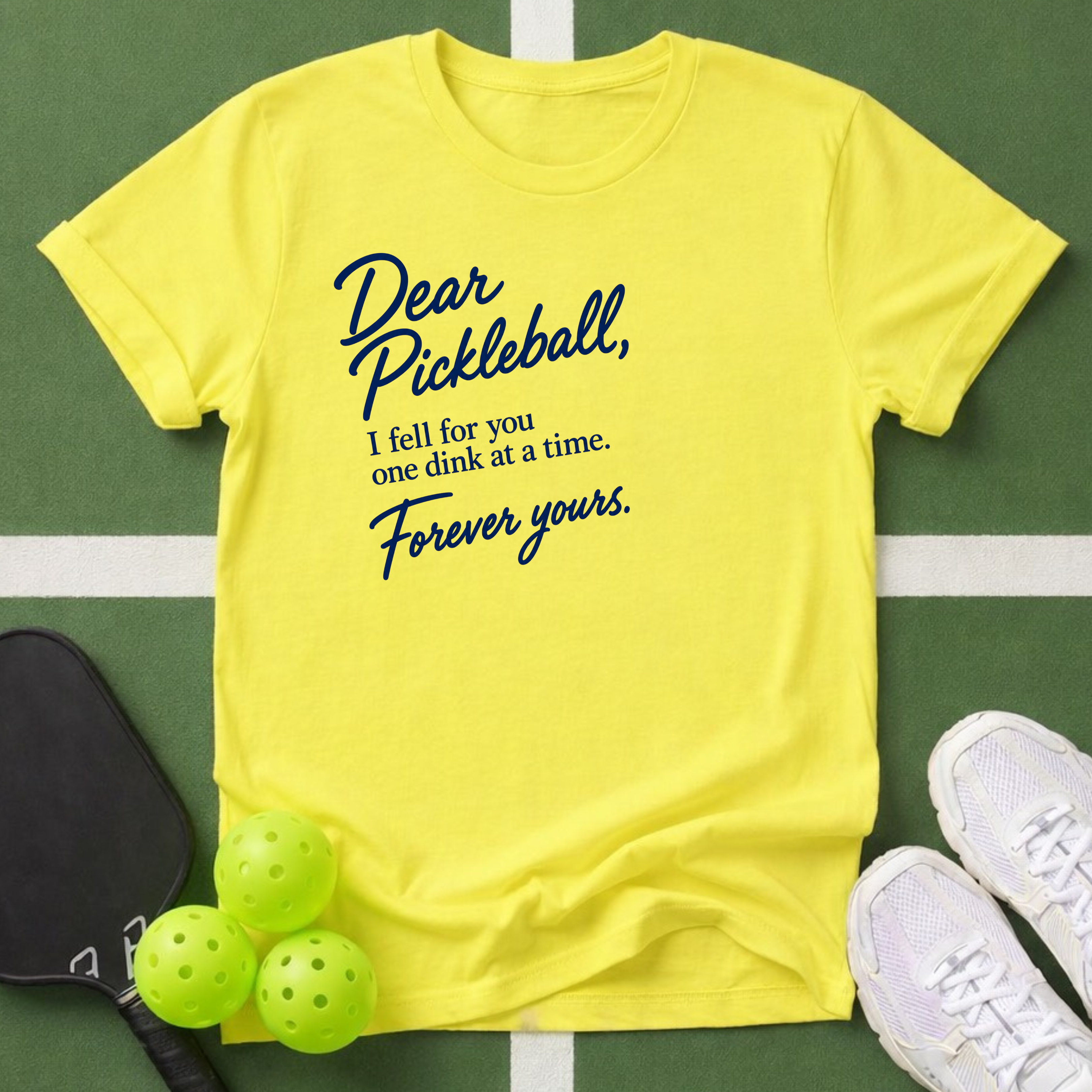 Dear Pickleball "I Fell for You" T-Shirt
