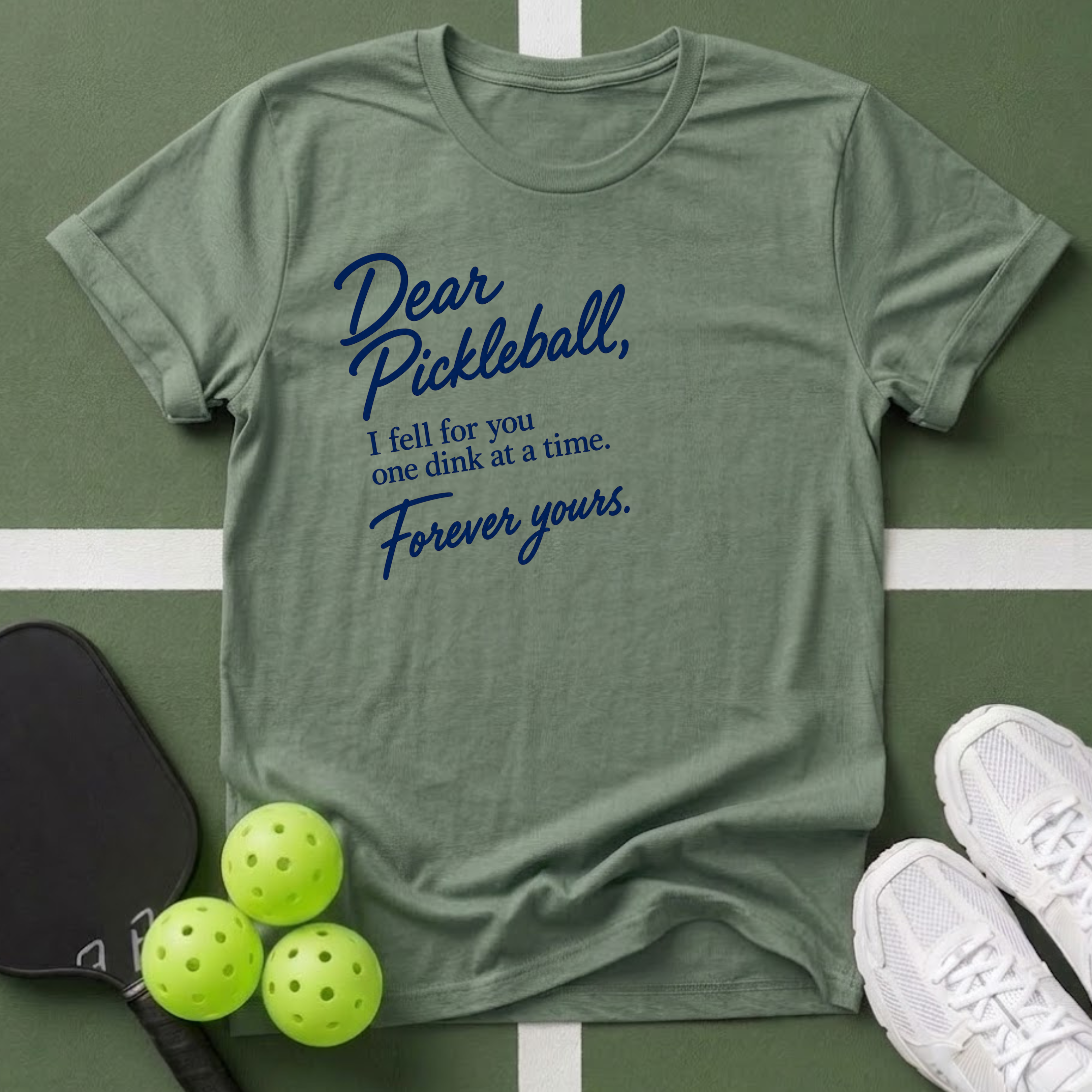 Dear Pickleball "I Fell for You" T-Shirt