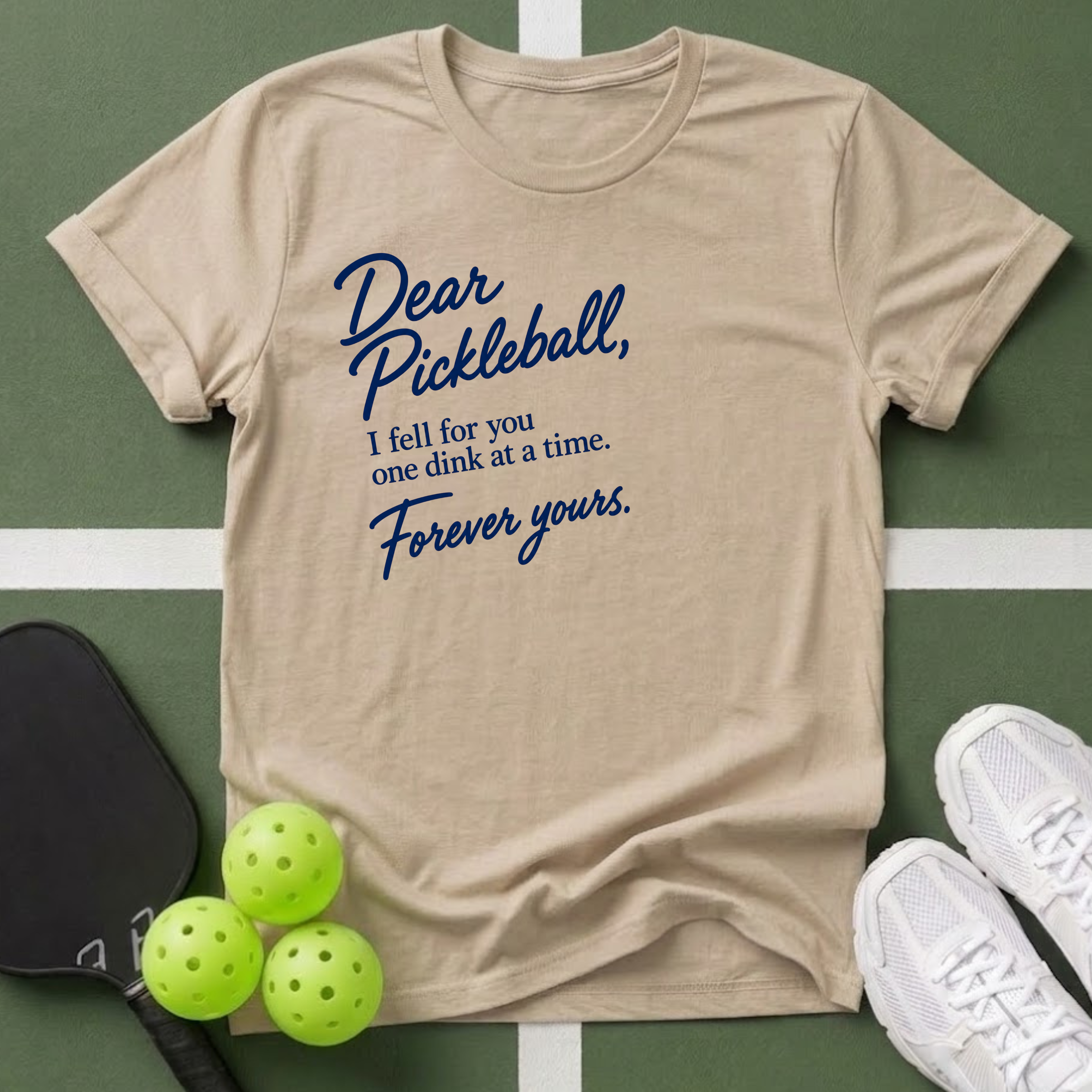 Dear Pickleball "I Fell for You" T-Shirt