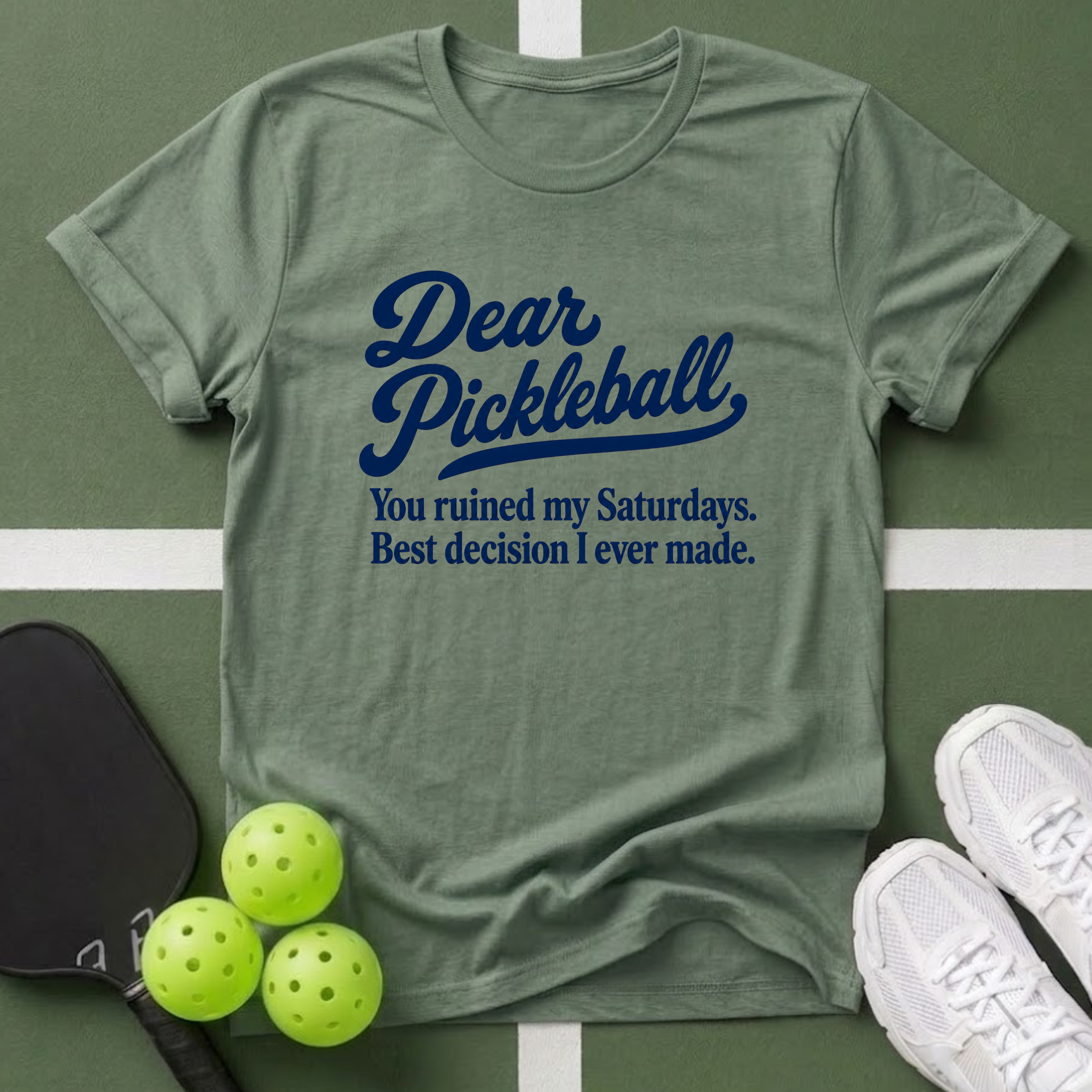 Dear Pickleball "You ruined” T-Shirt