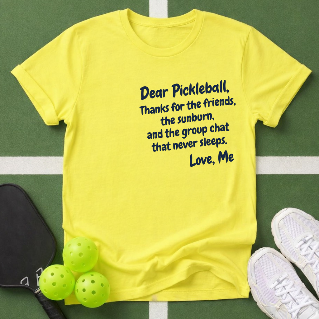 Pickleball "Thank You" T-Shirt
