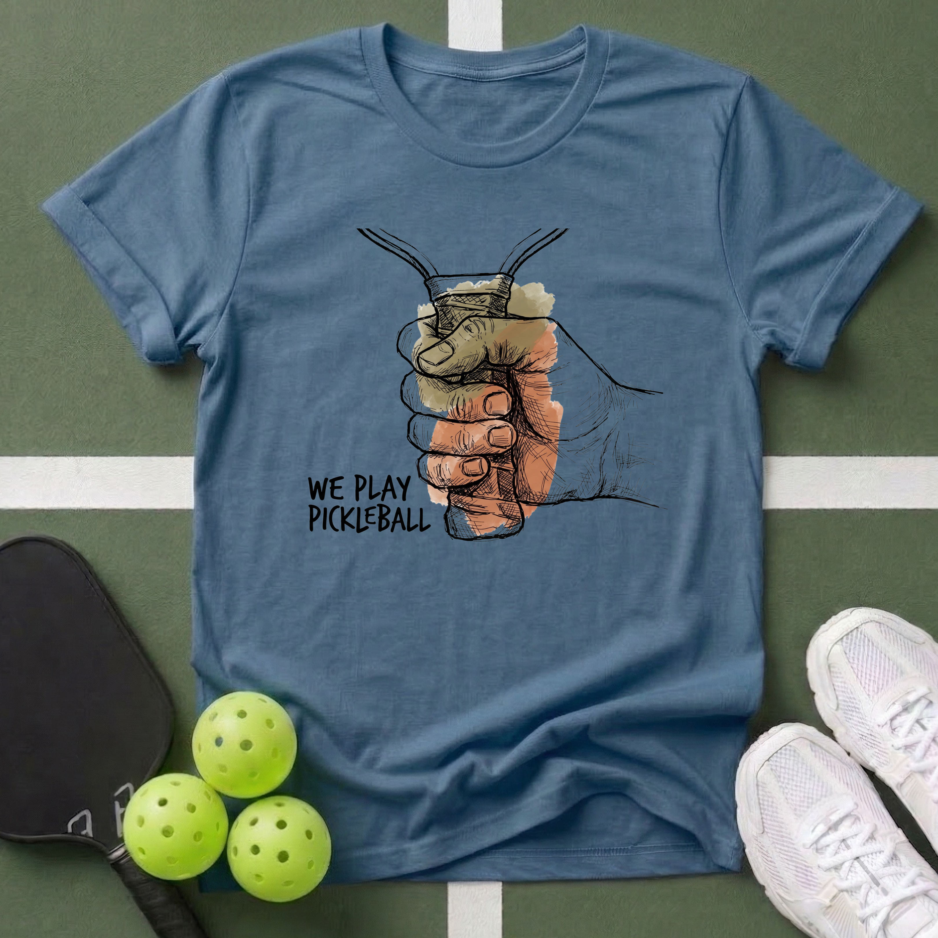 Hand Gripping Paddle T-Shirt