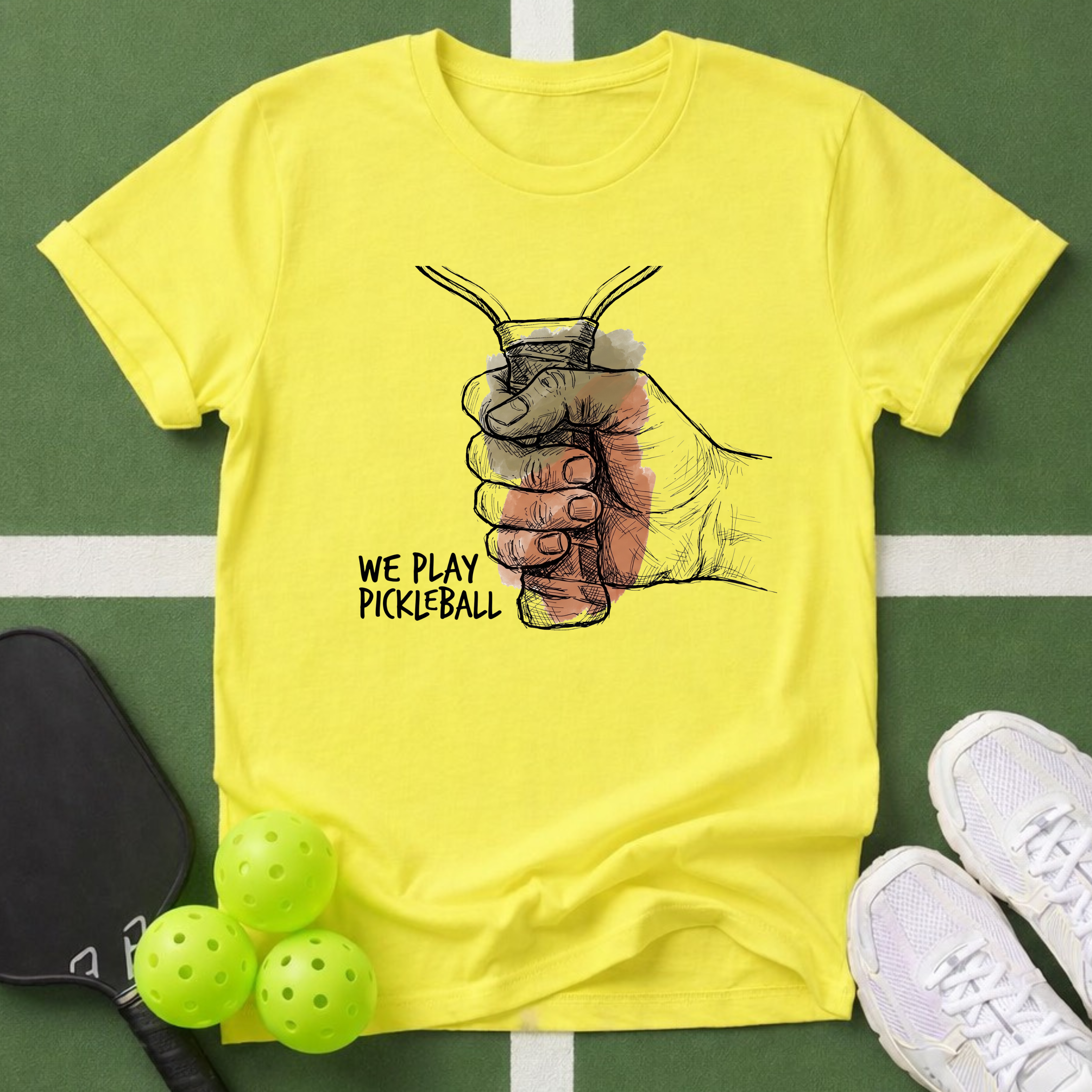 Hand Gripping Paddle T-Shirt
