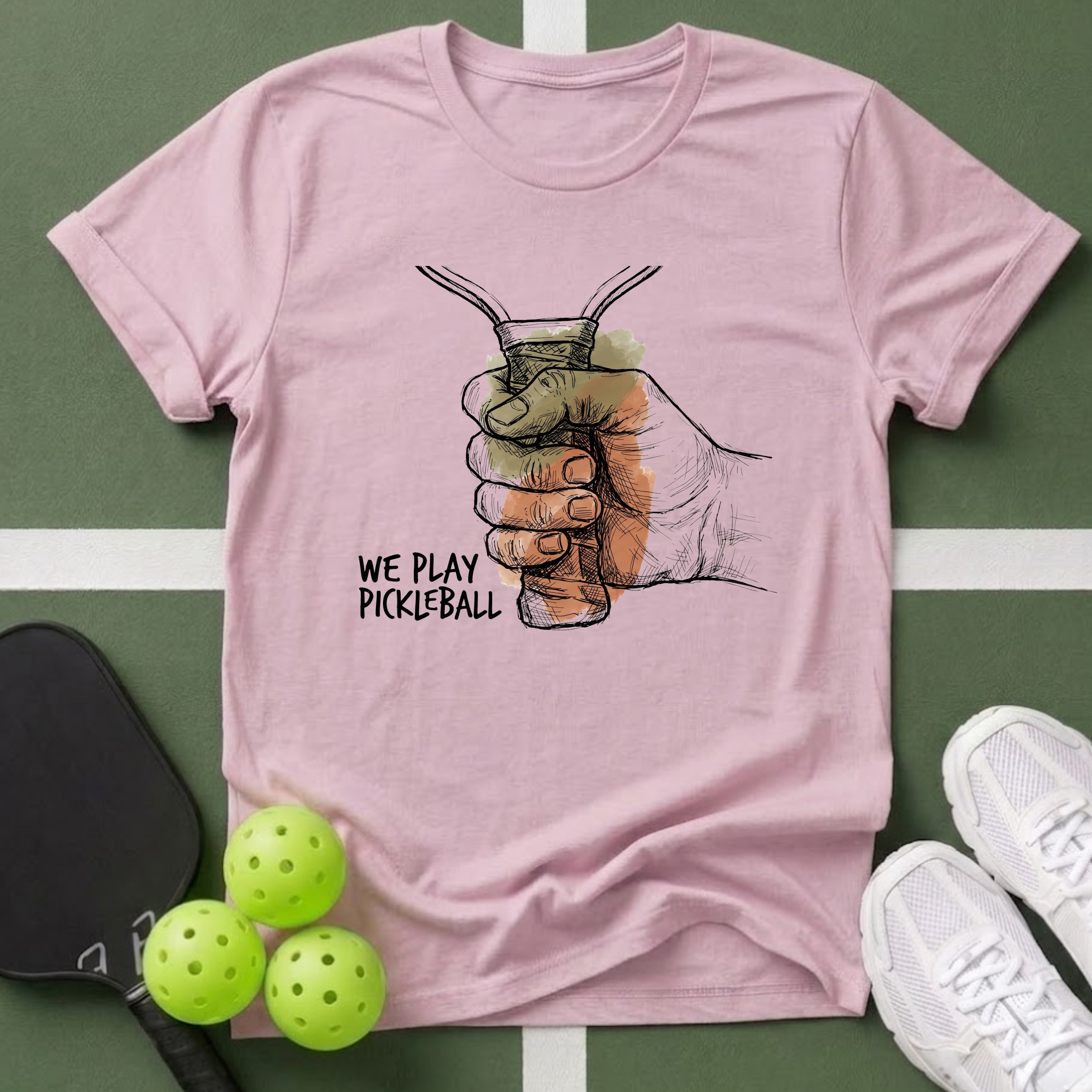 Hand Gripping Paddle T-Shirt