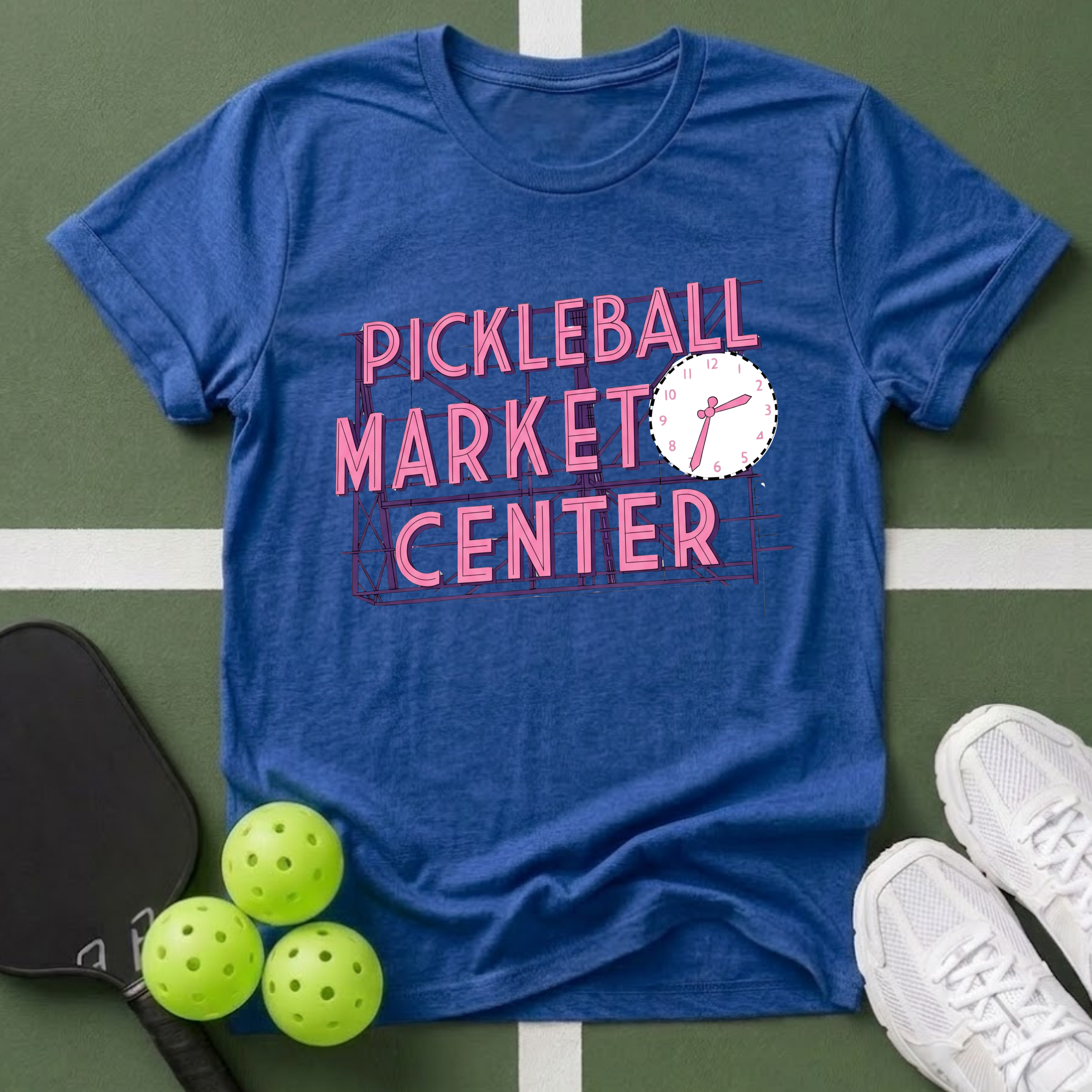 Pickleball Center T-Shirt