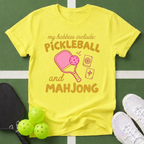 My Hobbies: Pickleball and Mahjong T-Shirt