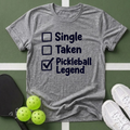 Pickleball Legend Check T-Shirt
