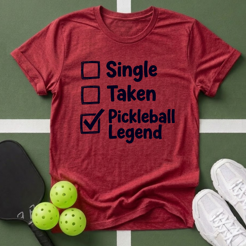 Pickleball Legend Check T-Shirt