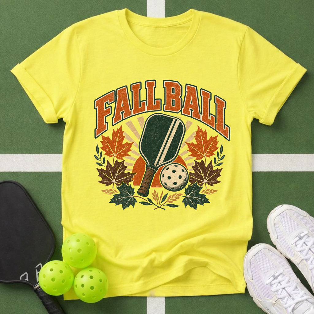 Fall Ball Leaves T‑Shirt