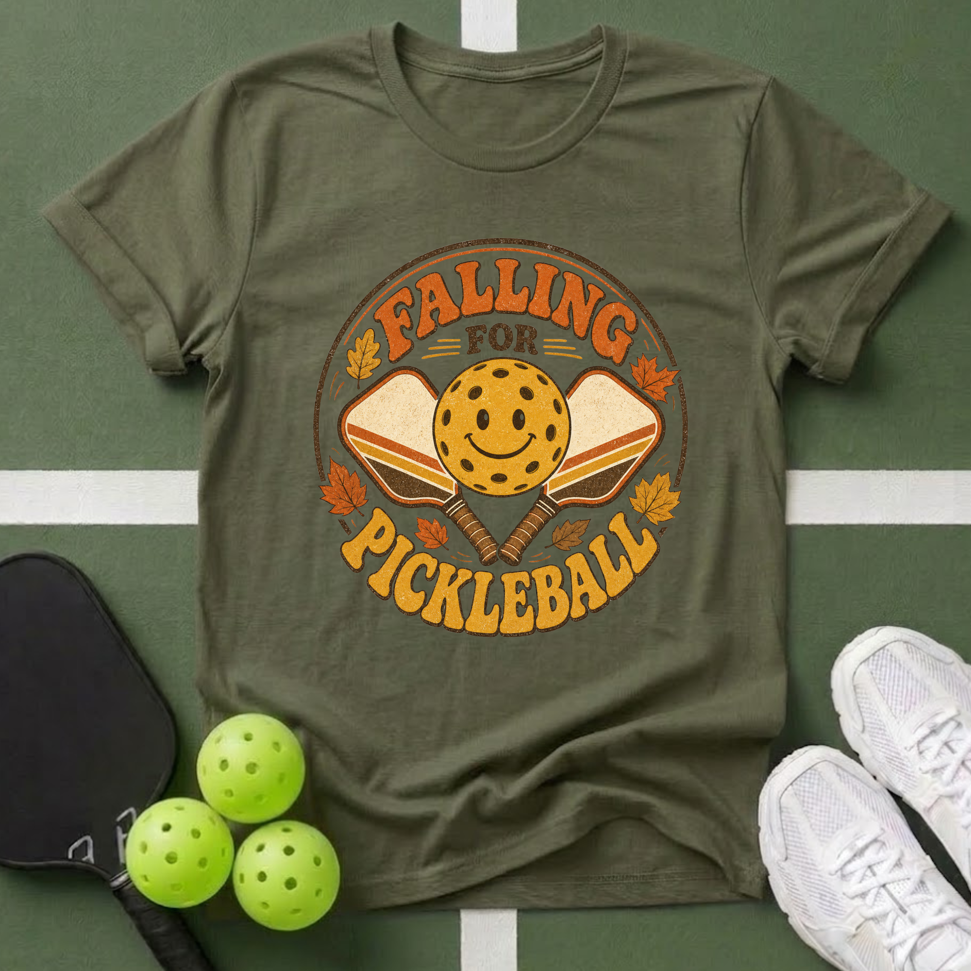 Falling for Pickleball T-Shirt