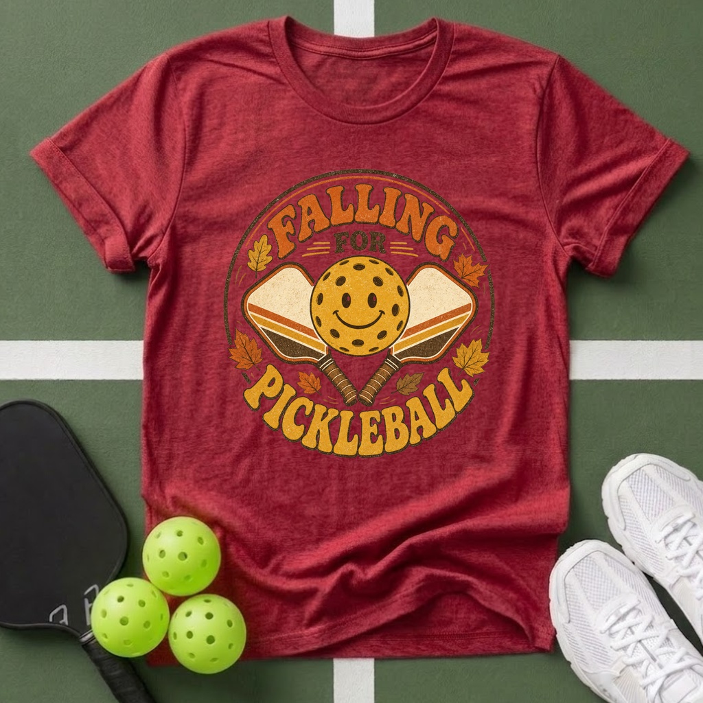 Falling for Pickleball T-Shirt