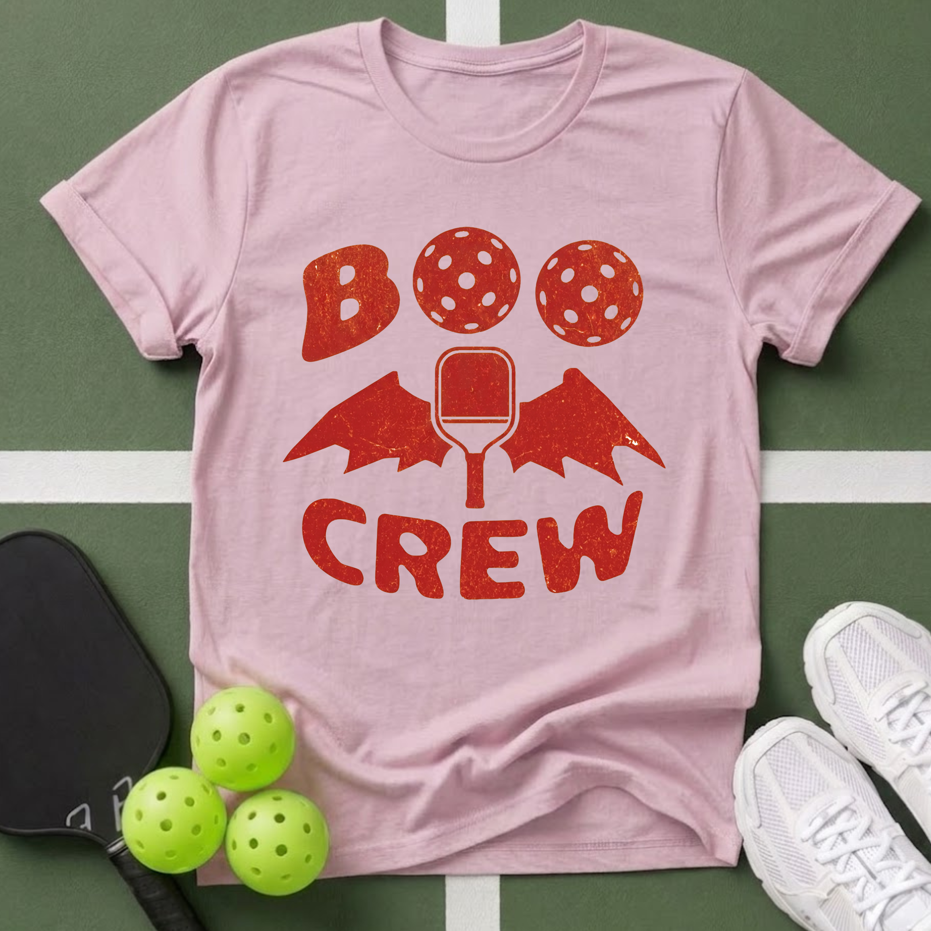 Boo Crew Bat T‑Shirt