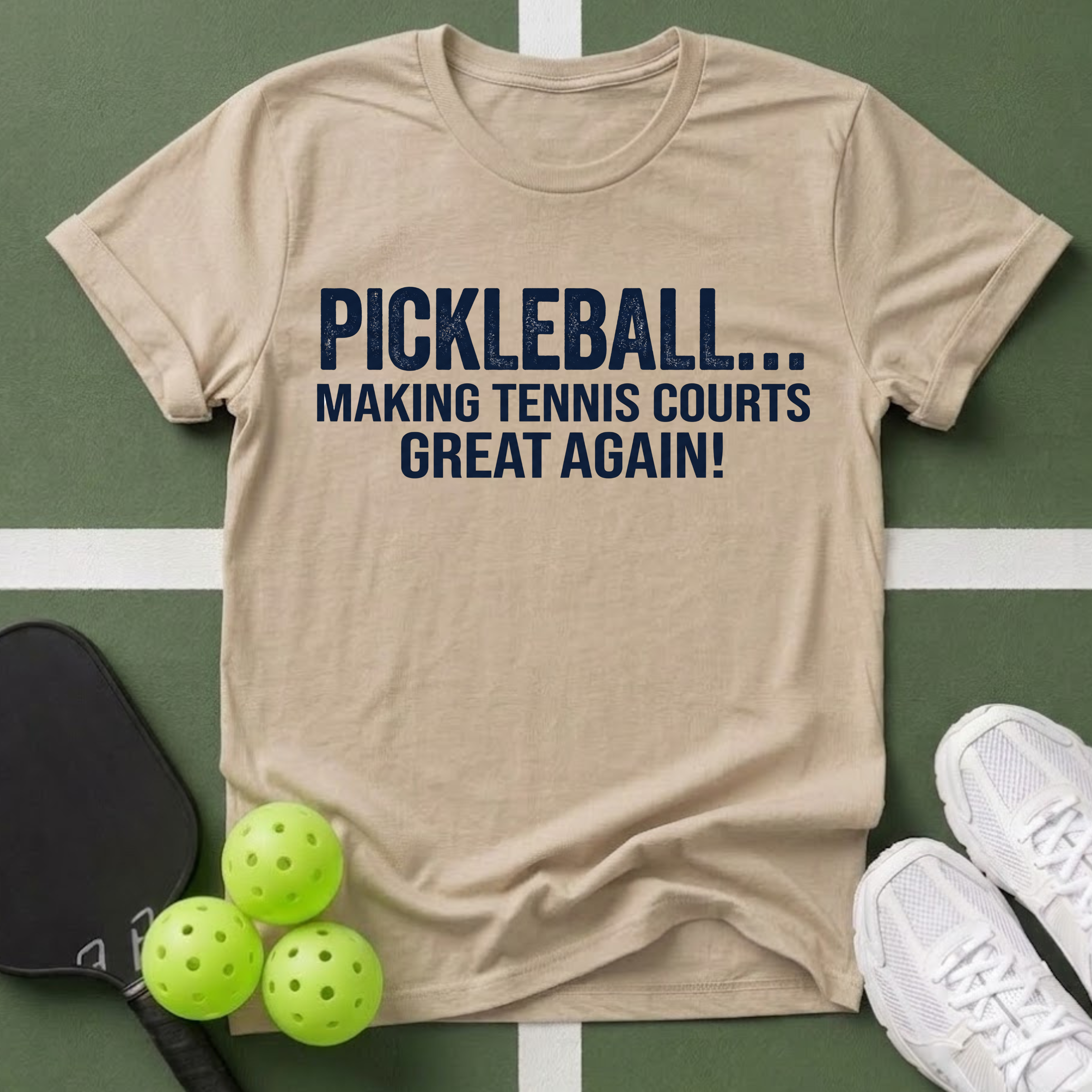 Making Tennis Courts Great Again T-Shirt