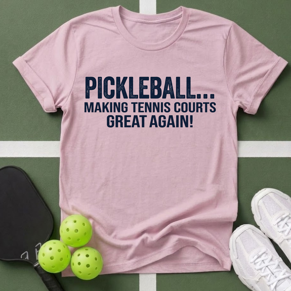 Making Tennis Courts Great Again T-Shirt