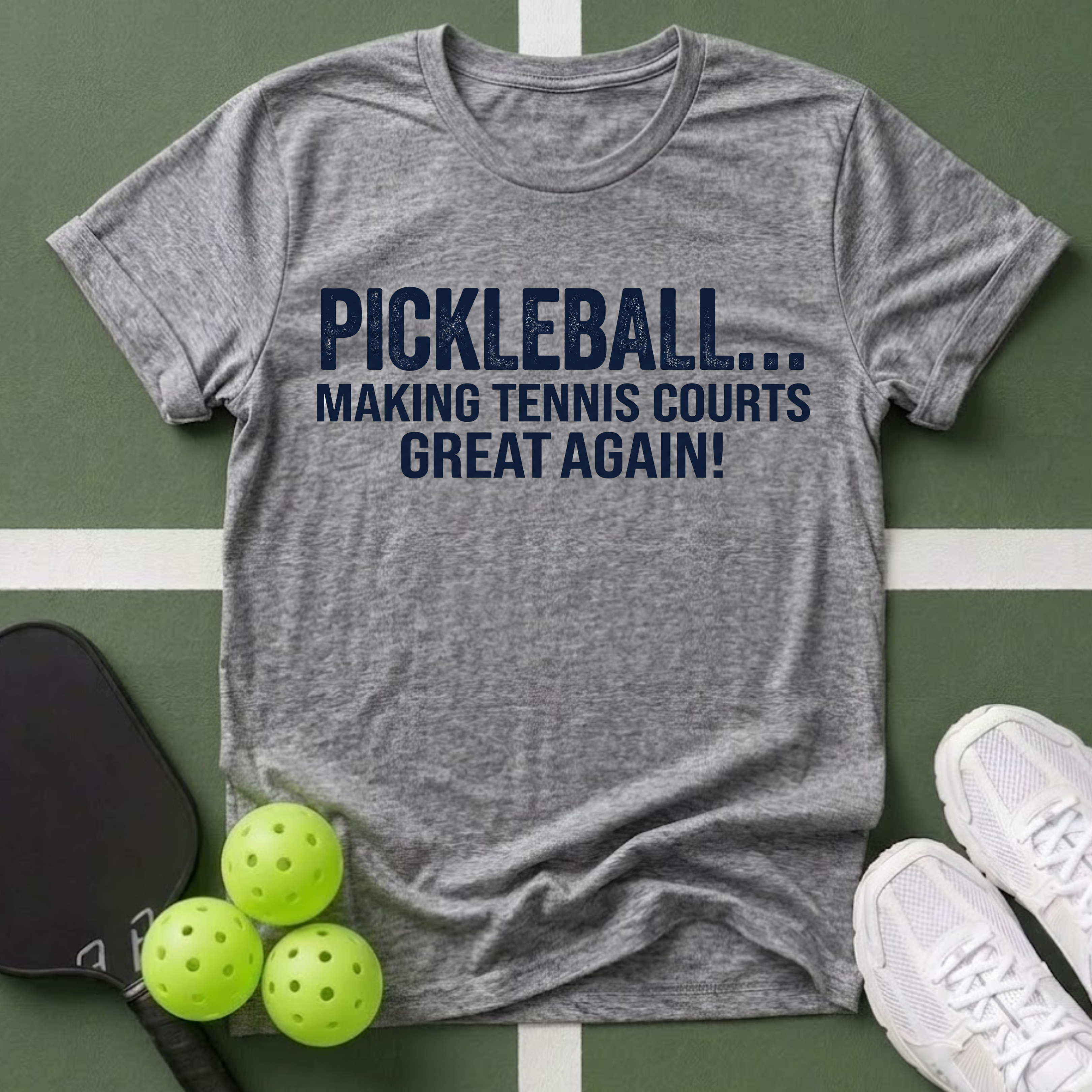 Making Tennis Courts Great Again T-Shirt