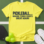 Making Tennis Courts Great Again T-Shirt