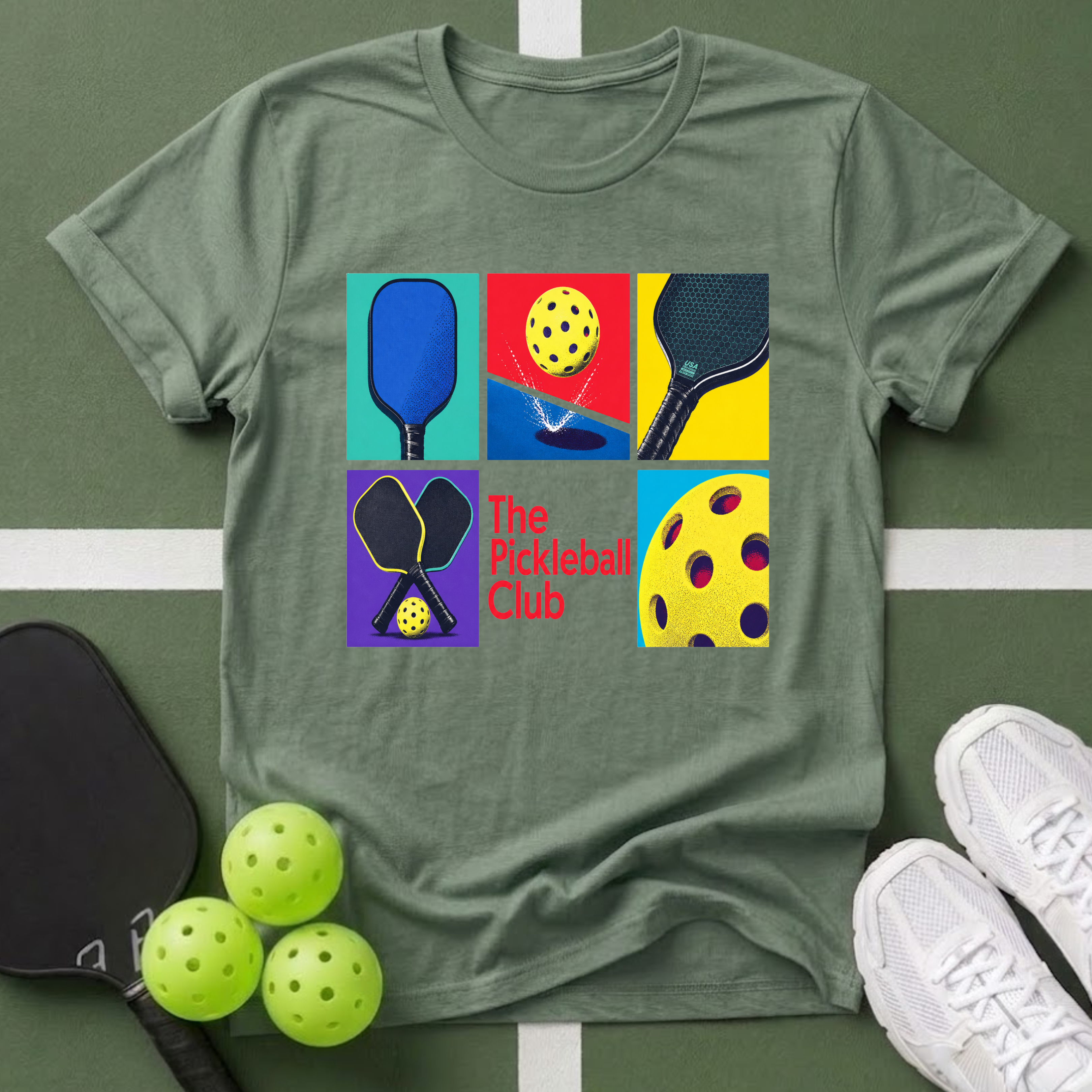 Pickleball Club T-Shirt