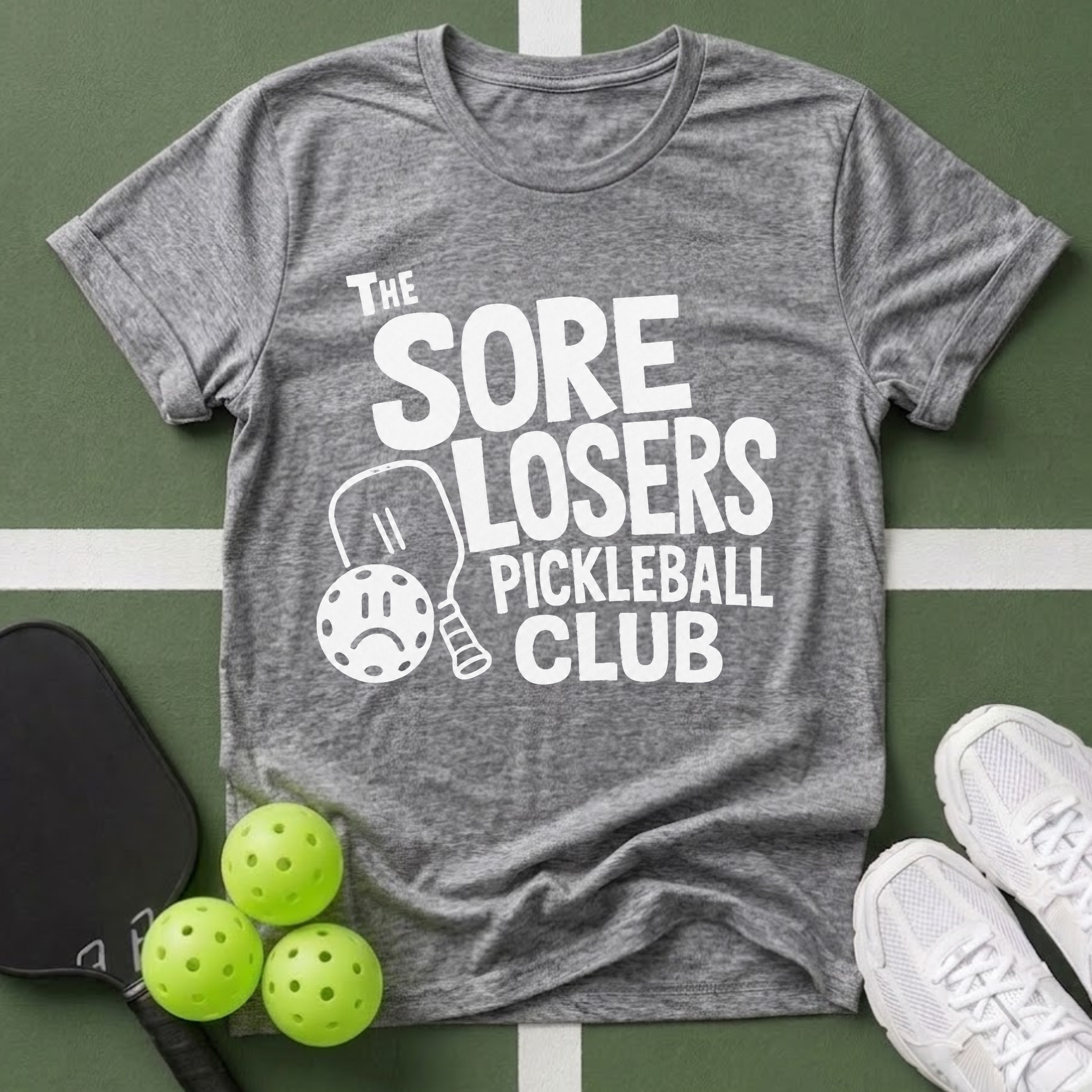 Sore Losers Pickleball Club T-Shirt