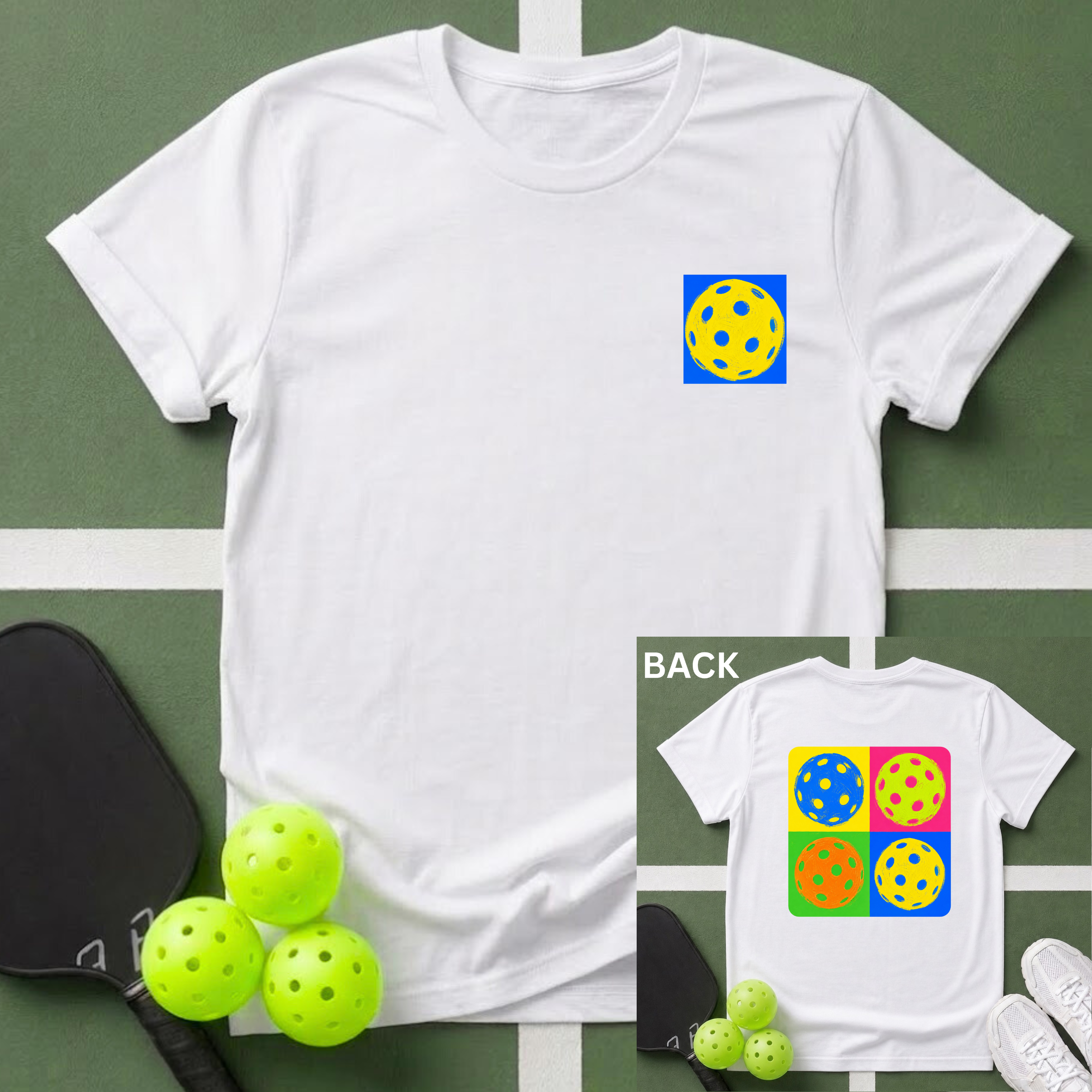 Chalk Pop Art T-Shirt