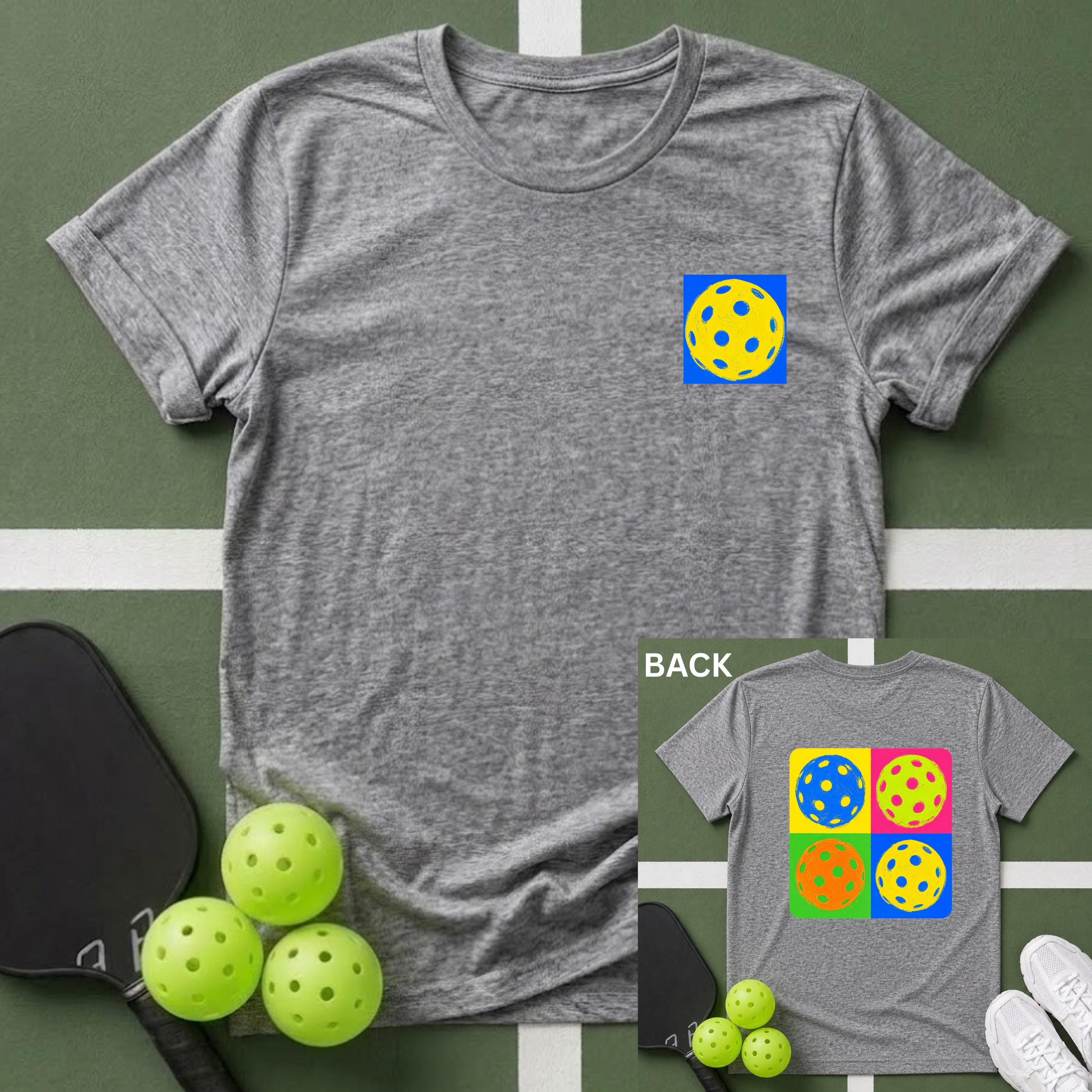 Chalk Pop Art T-Shirt