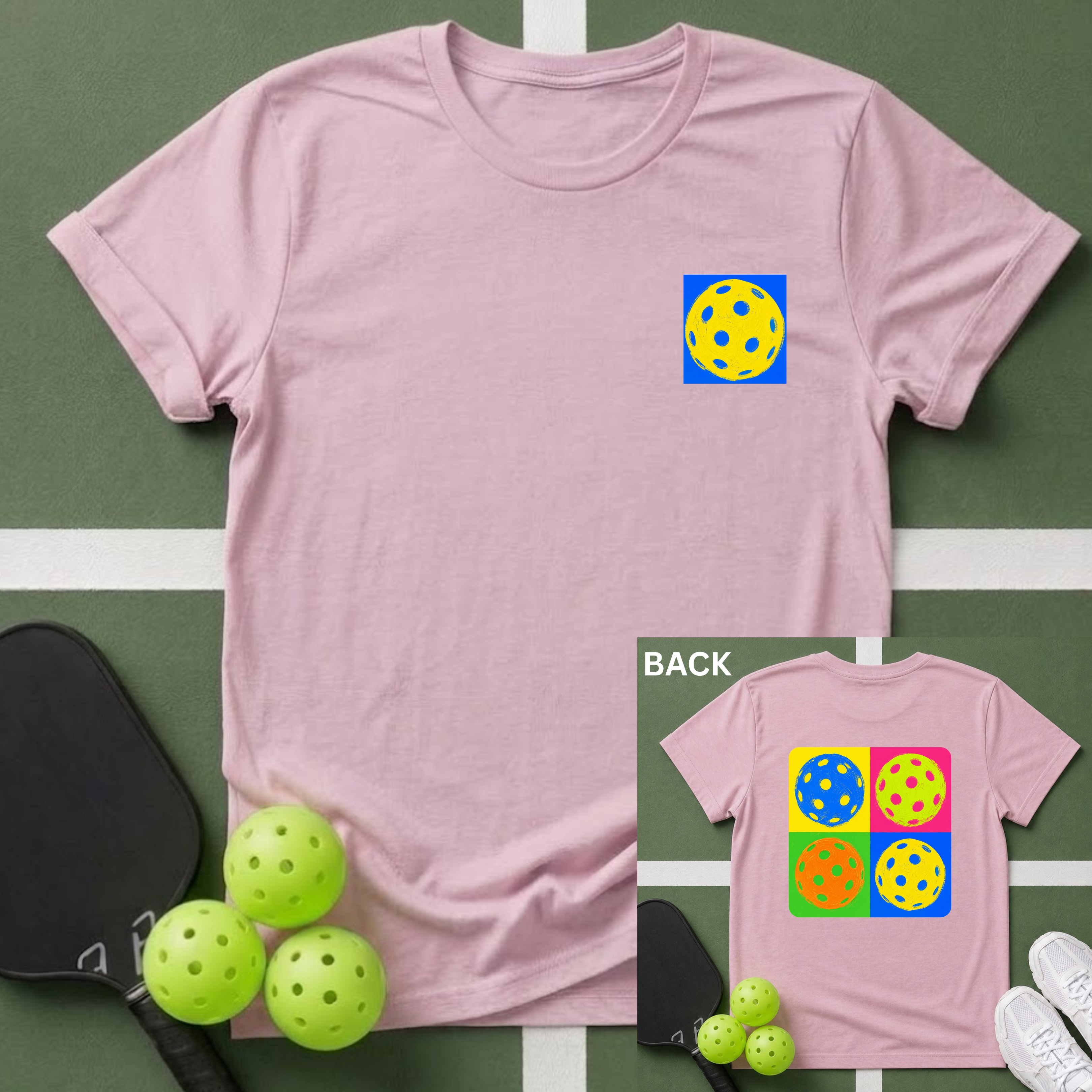 Chalk Pop Art T-Shirt