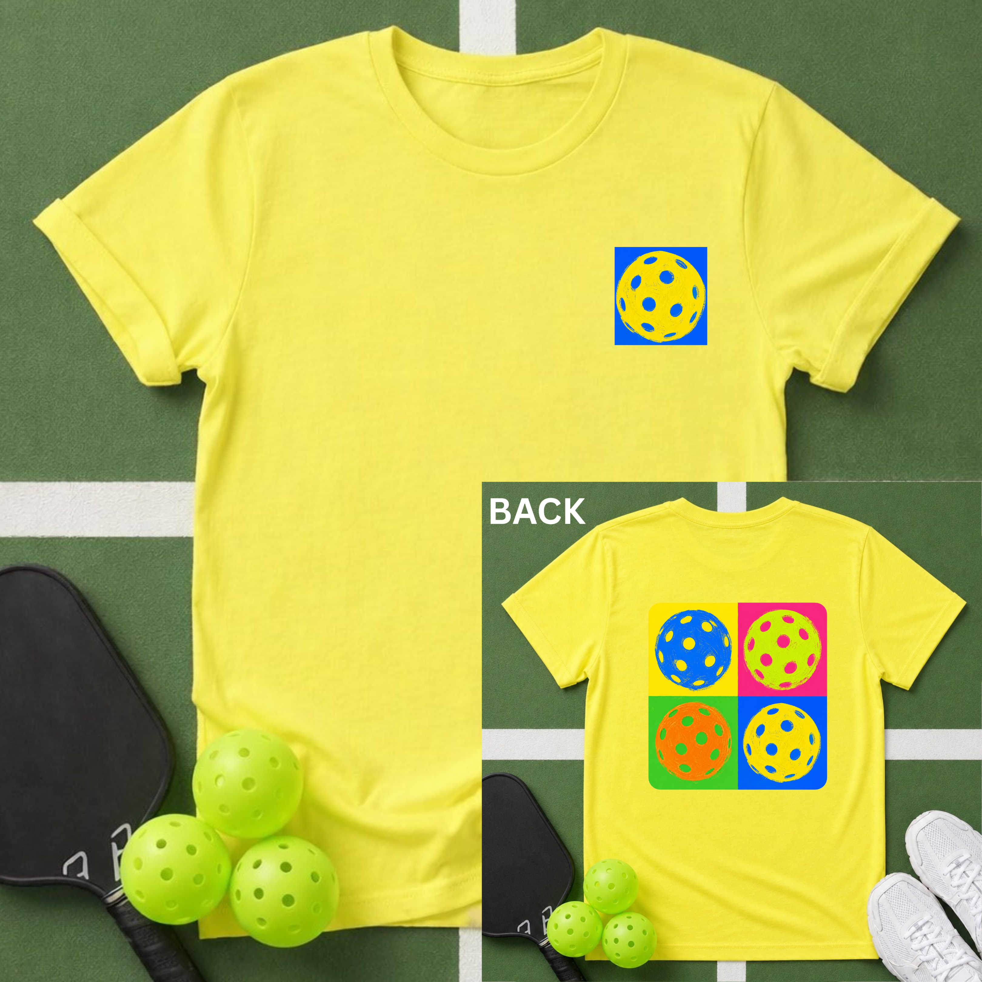 Chalk Pop Art T-Shirt