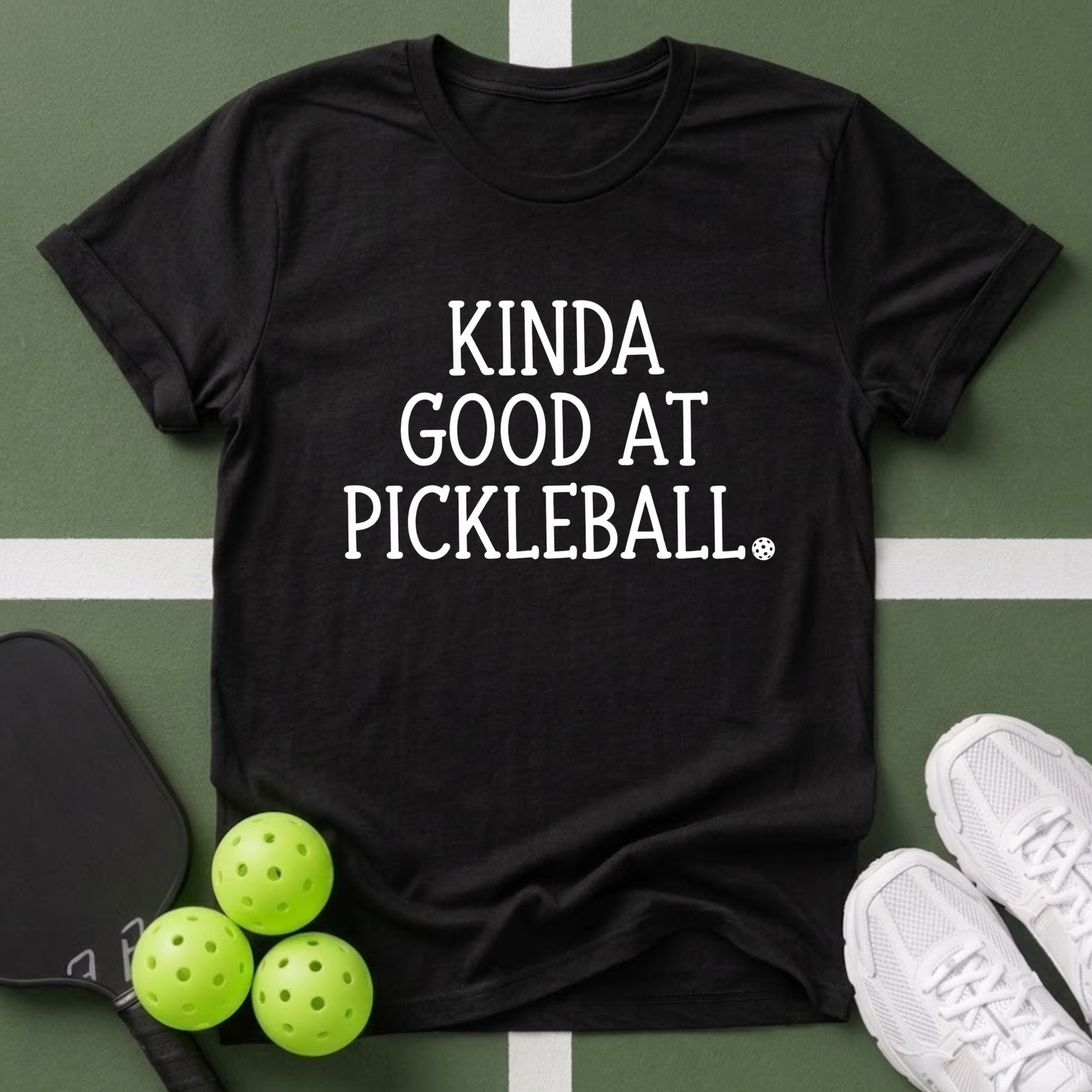 Kinda Good at Pickleball T-Shirt