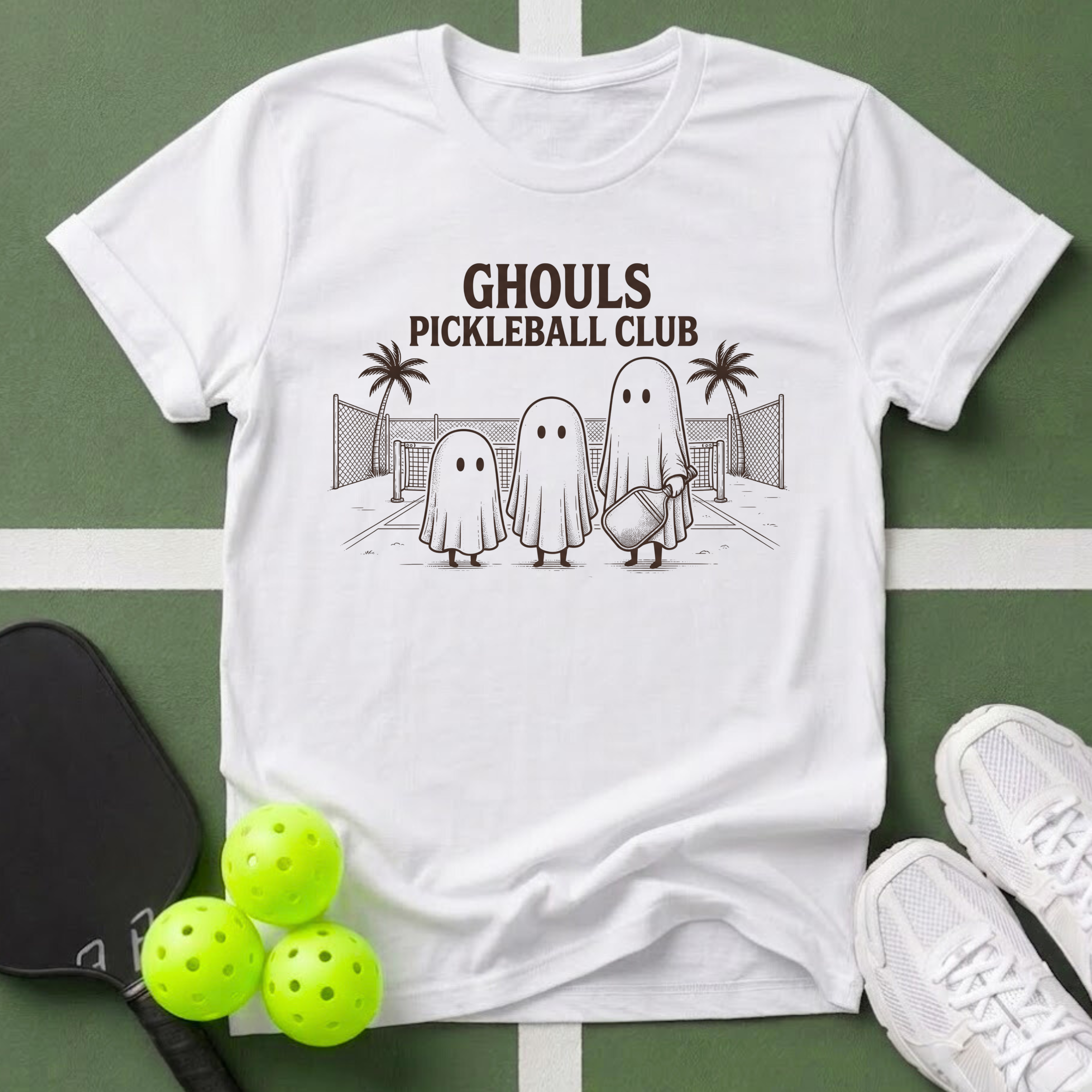Ghouls Pickleball Club T-Shirt