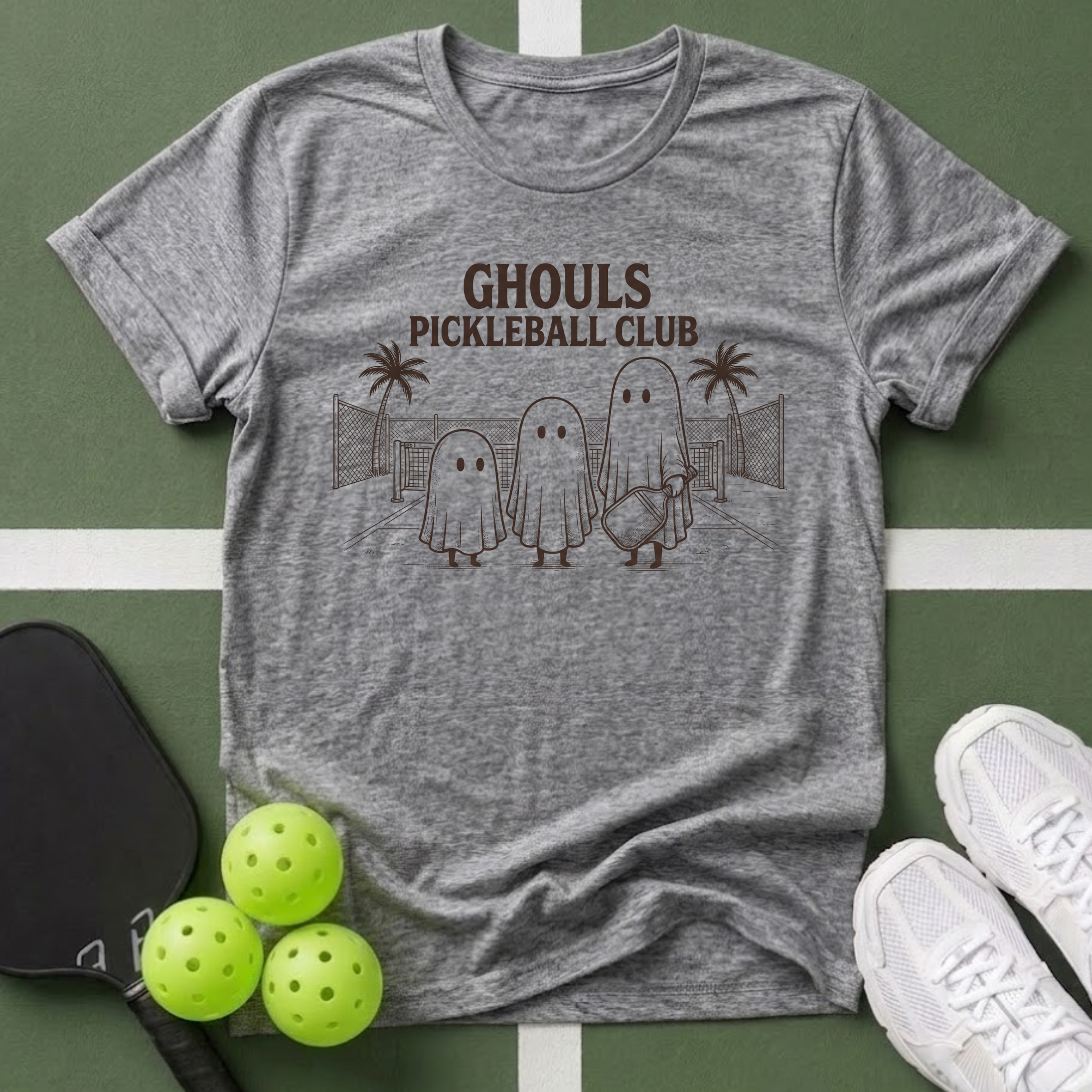 Ghouls Pickleball Club T-Shirt