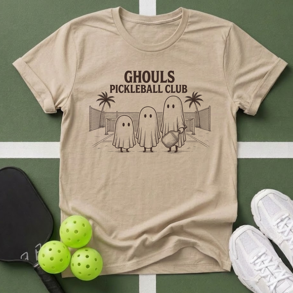 Ghouls Pickleball Club T-Shirt