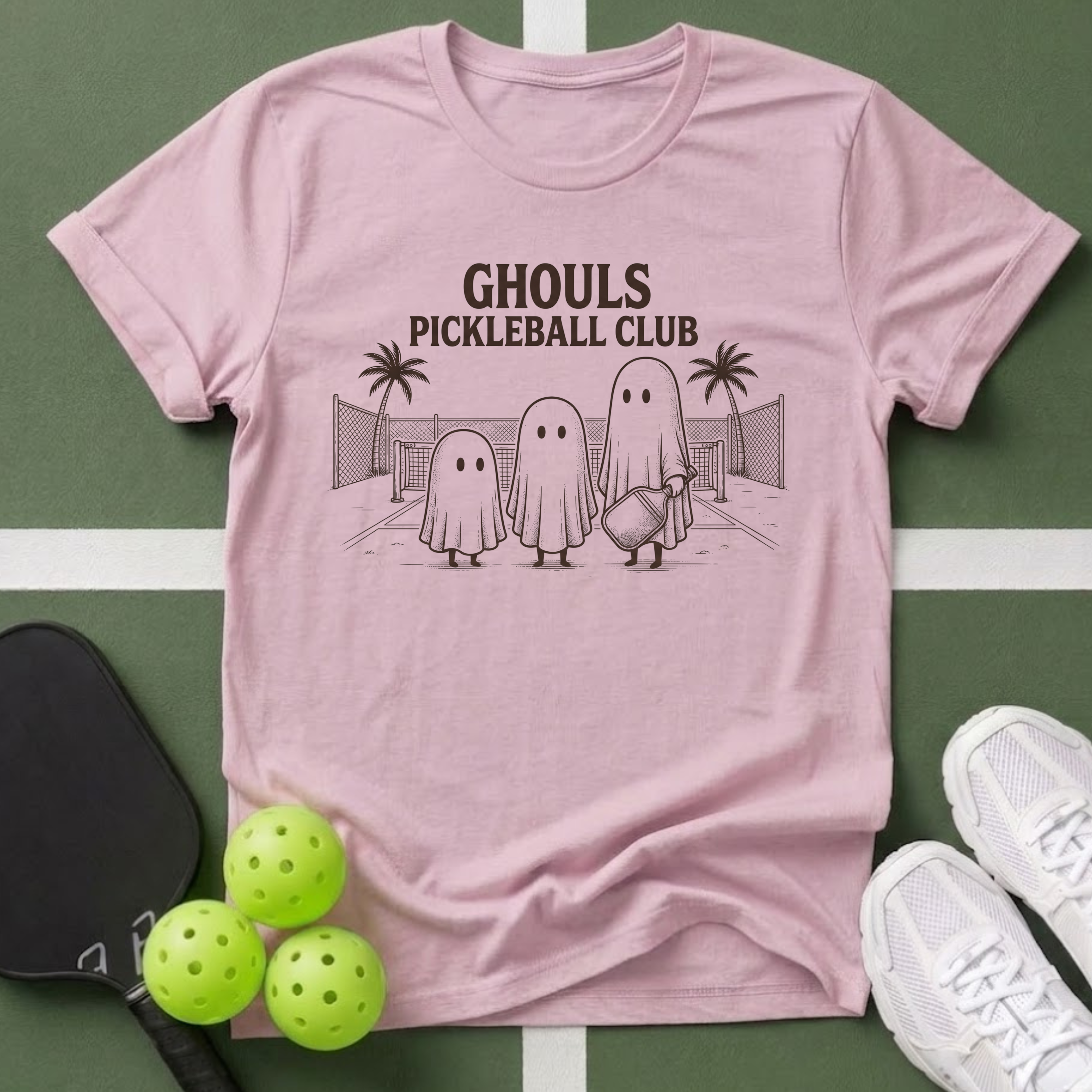 Ghouls Pickleball Club T-Shirt