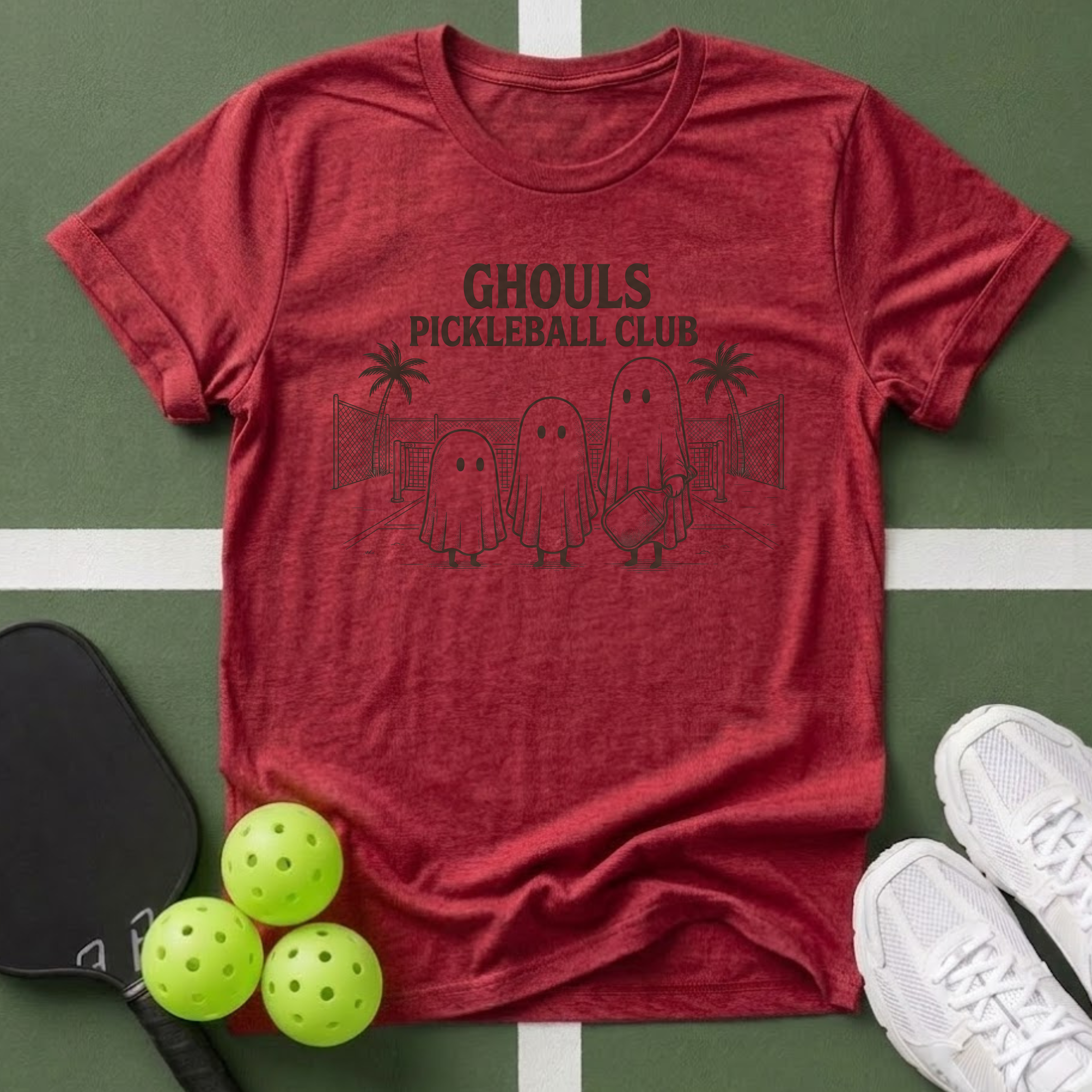 Ghouls Pickleball Club T-Shirt