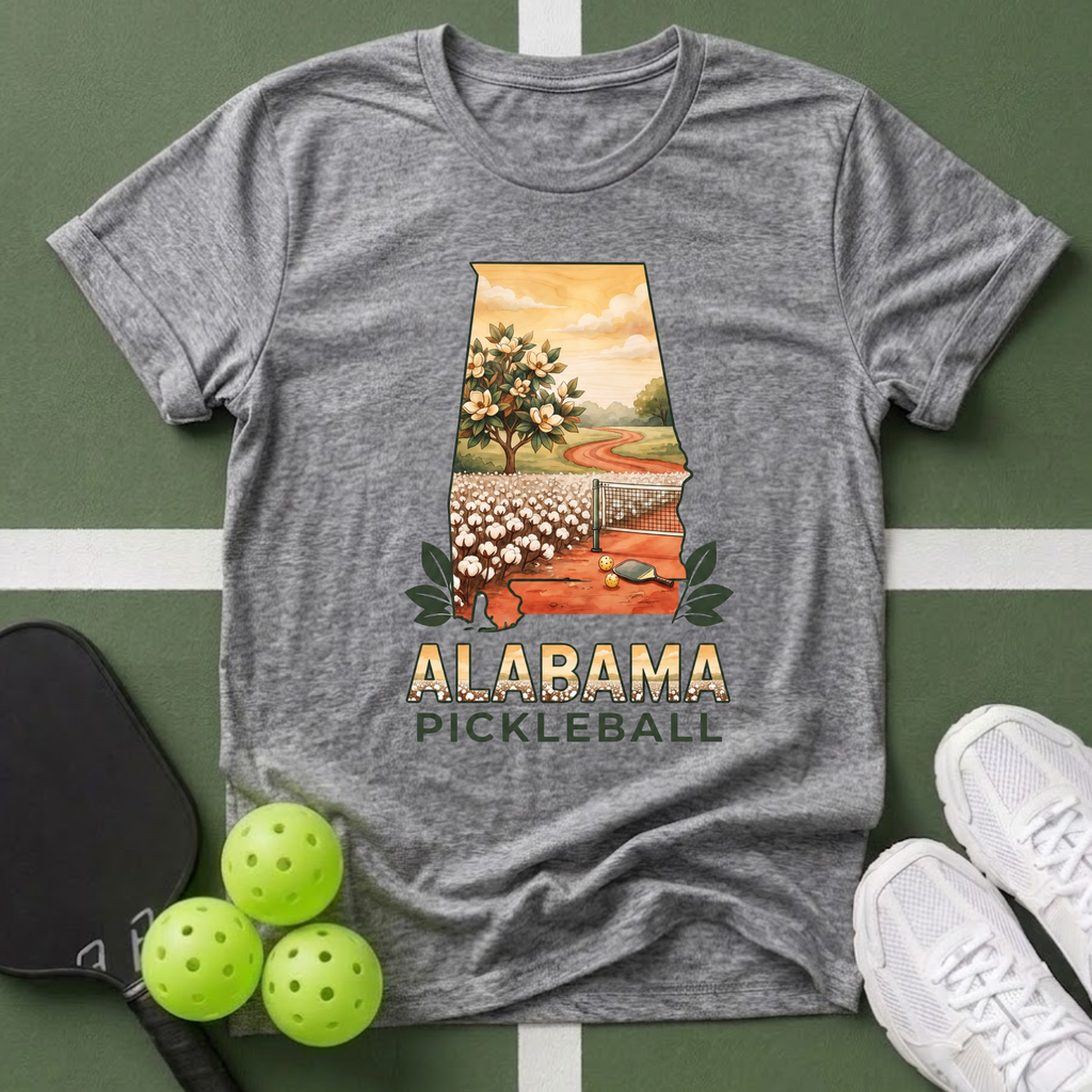 State- Alabama Pickleball T-Shirt