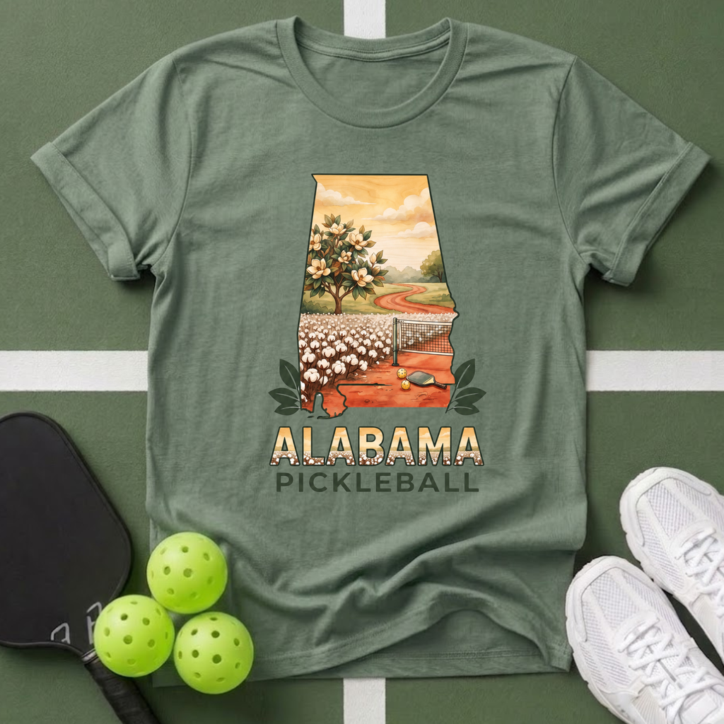 State- Alabama Pickleball T-Shirt
