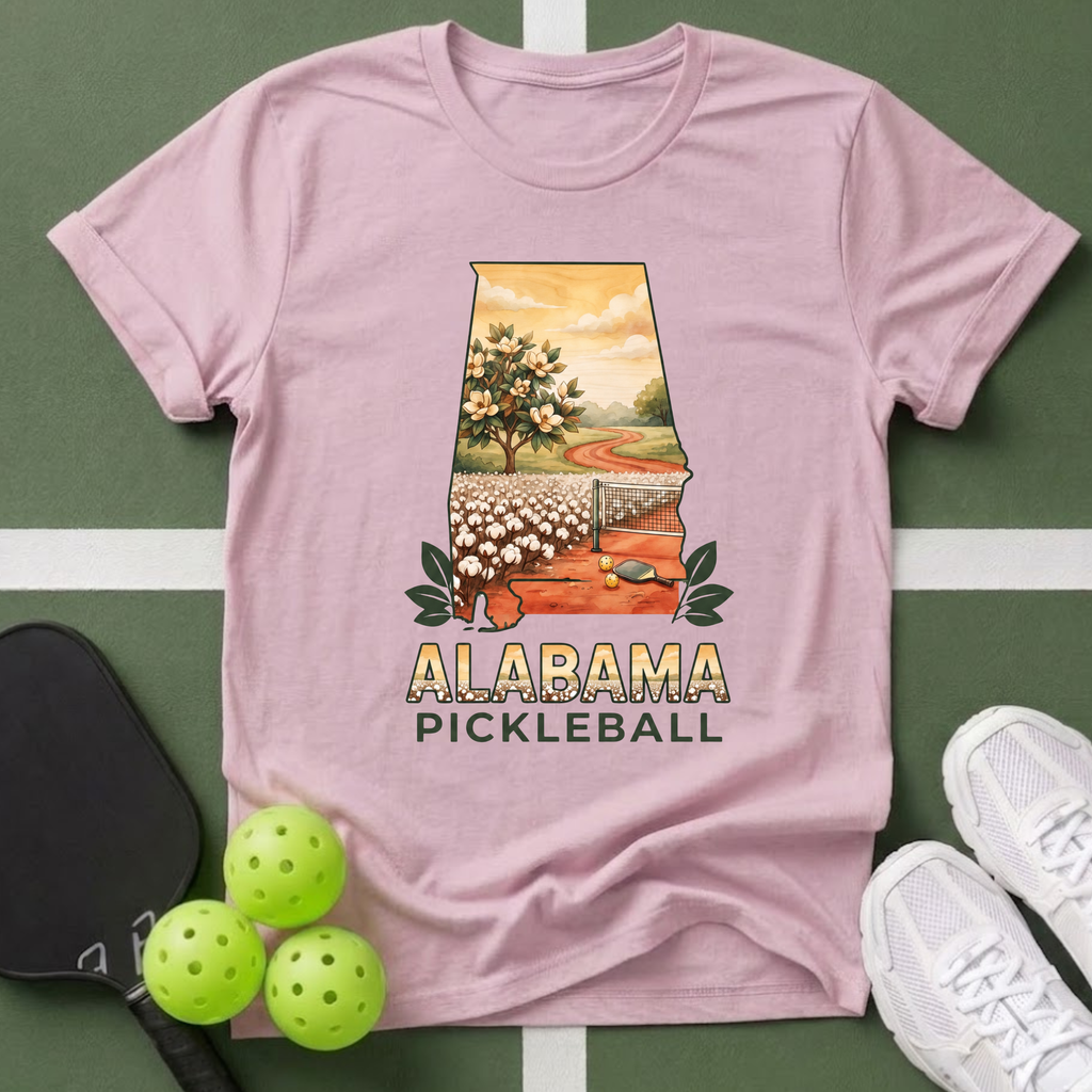 State- Alabama Pickleball T-Shirt