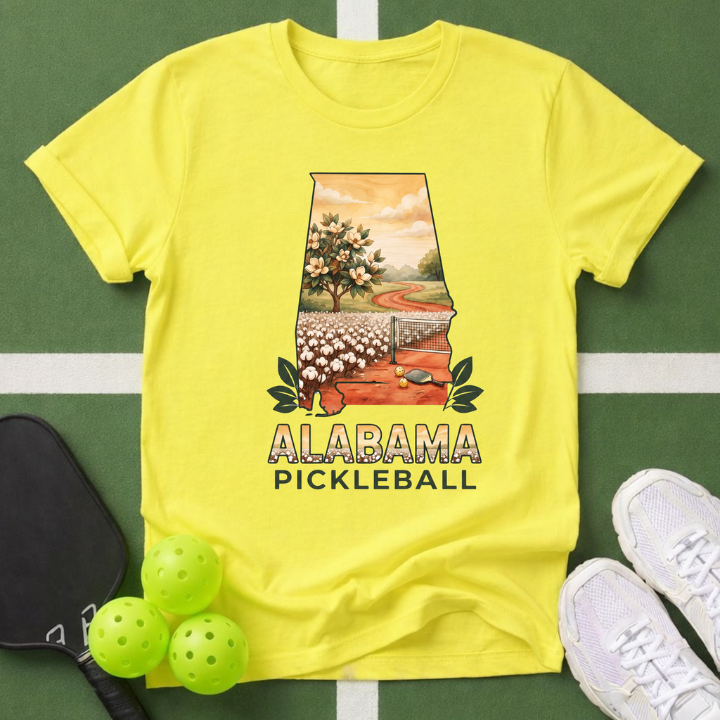 State- Alabama Pickleball T-Shirt