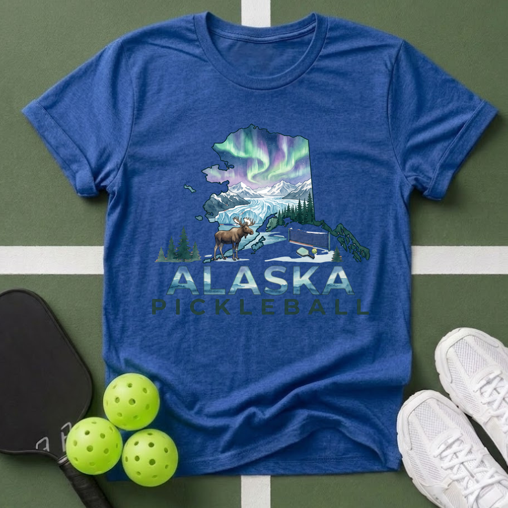 State- Alaska Pickleball T-Shirt