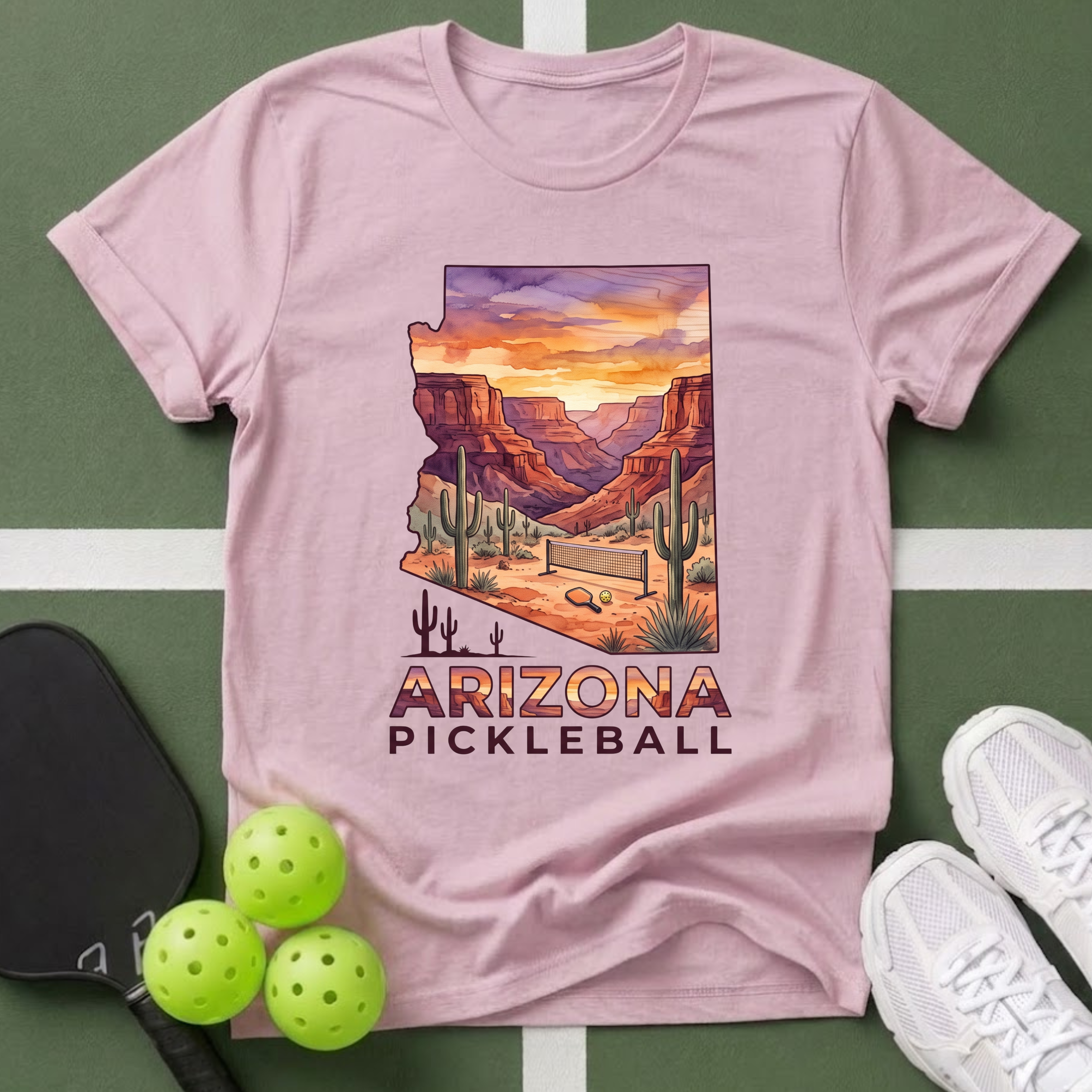 State- Arizona Pickleball T‑Shirt