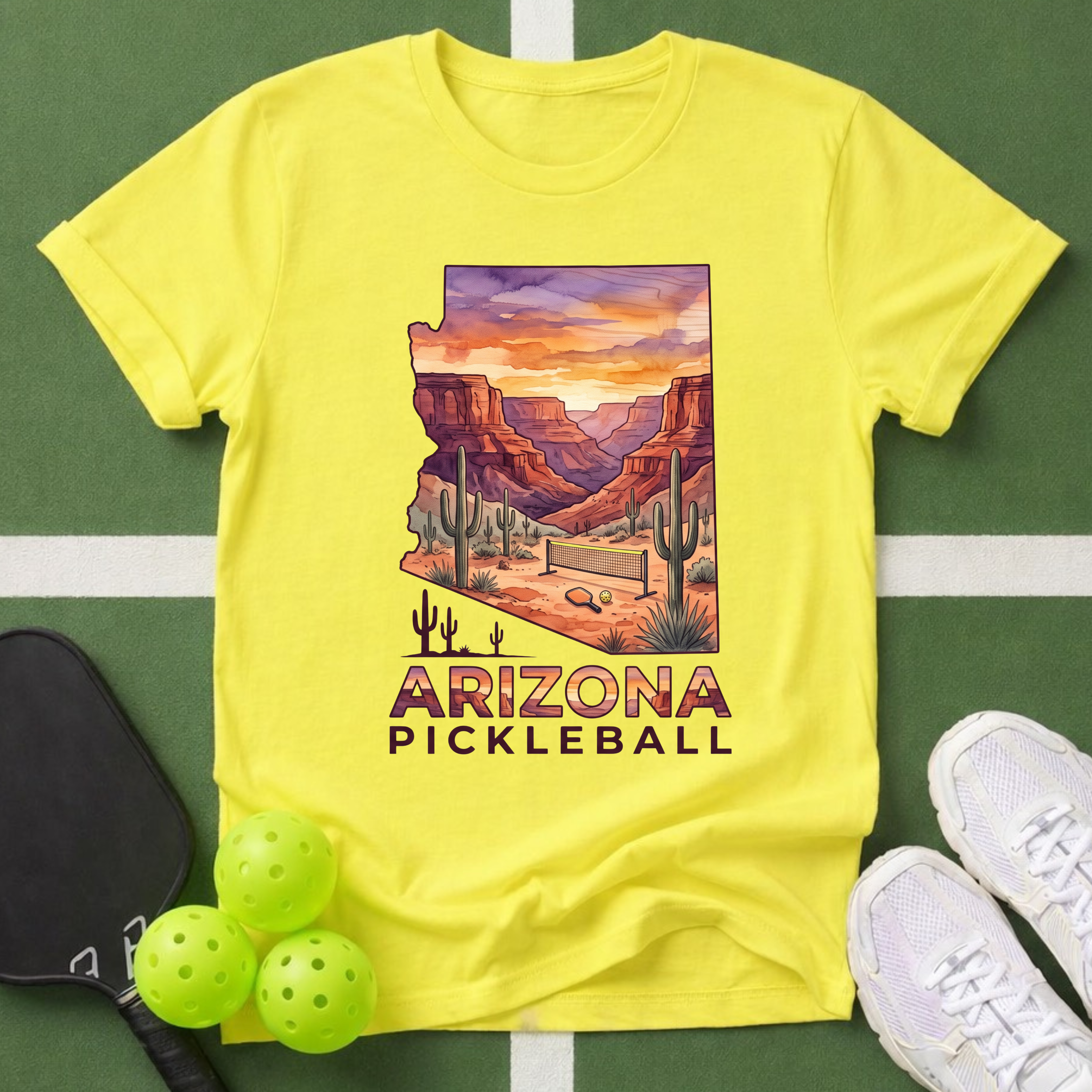 State- Arizona Pickleball T‑Shirt