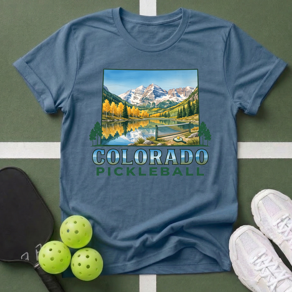 State- Colorado Pickleball T-Shirt